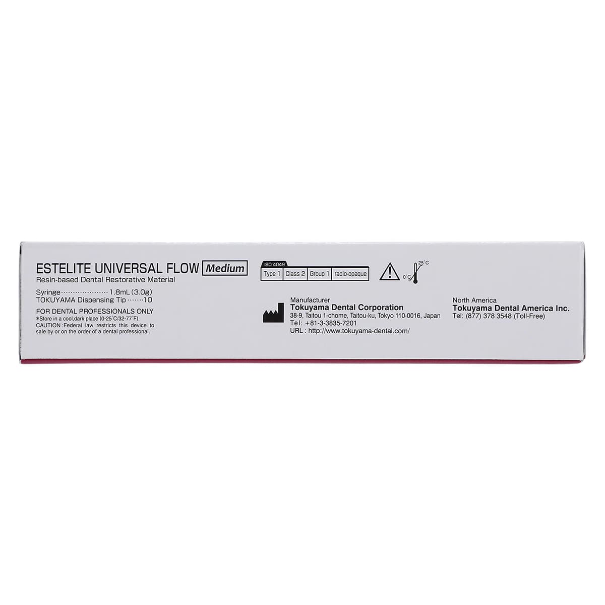 Estelite Universal Flow Medium Flow Flowable Composite, Shade BW, 3 g Syringe Refill with 10 Dispensing Tips, 13893 thumbnail 4