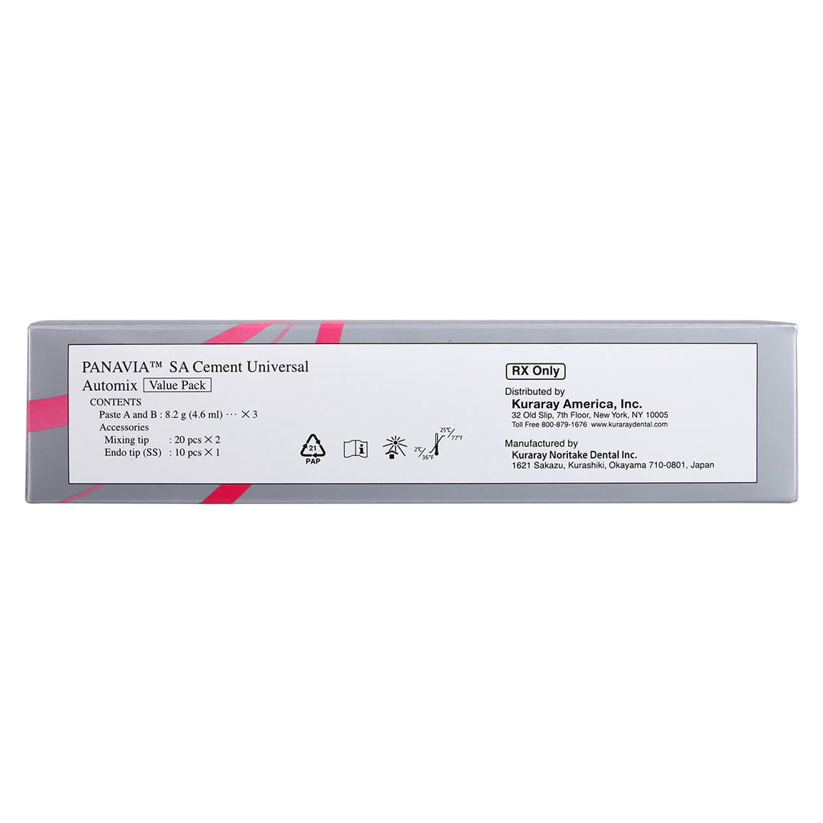 Panavia SA Cement Universal Automix Value Pack, Translucent, 3 x 4.6 mL Syringes, 4211KA thumbnail 7