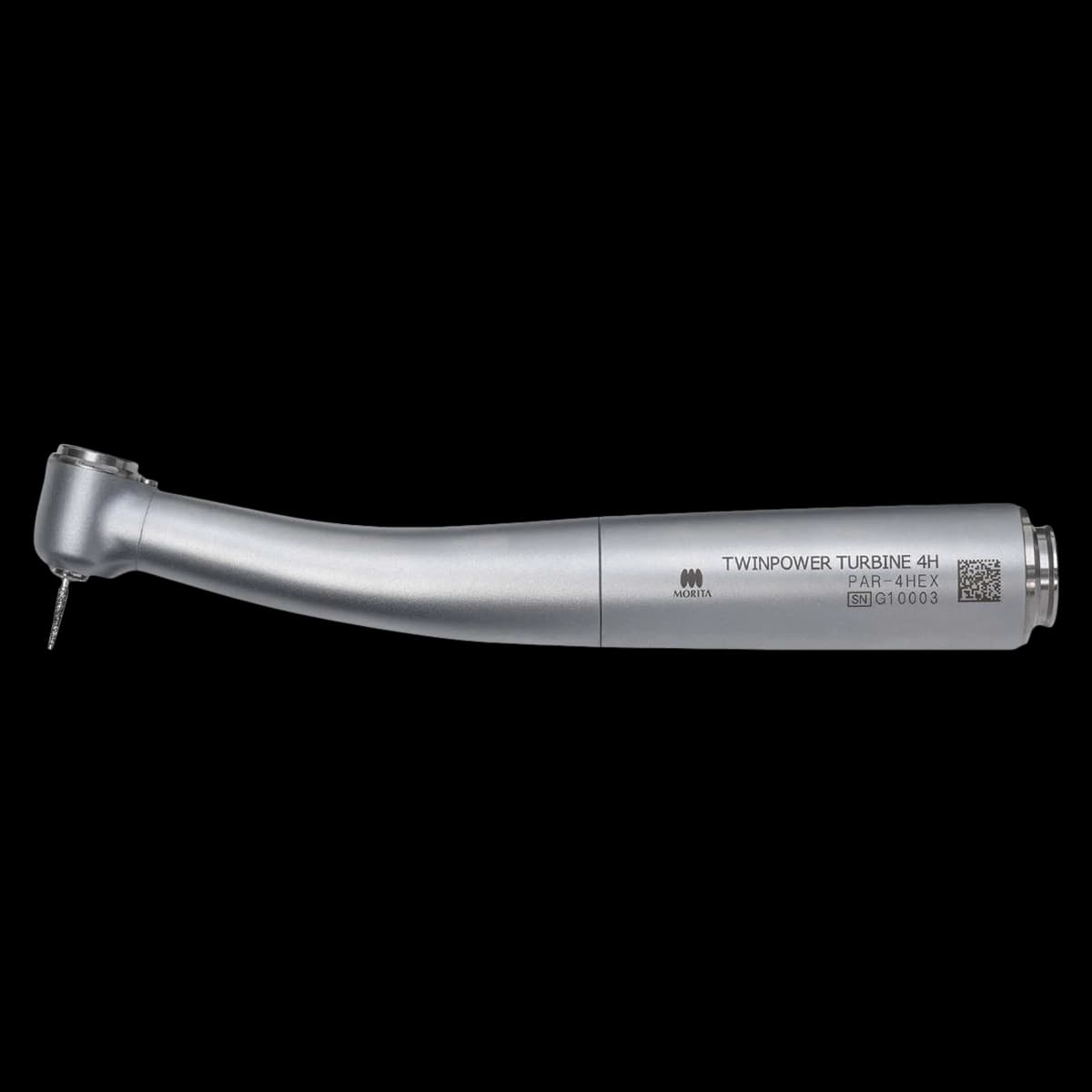 TwinPower Turbine High-Speed Handpiece, Standard Head, Non-Optic, 4H PAR-4HEX (Morita Couplings), 16-1818513 - TwinPower Turbine® Standard Non-Optic Handpiece Morita Type - Image 1