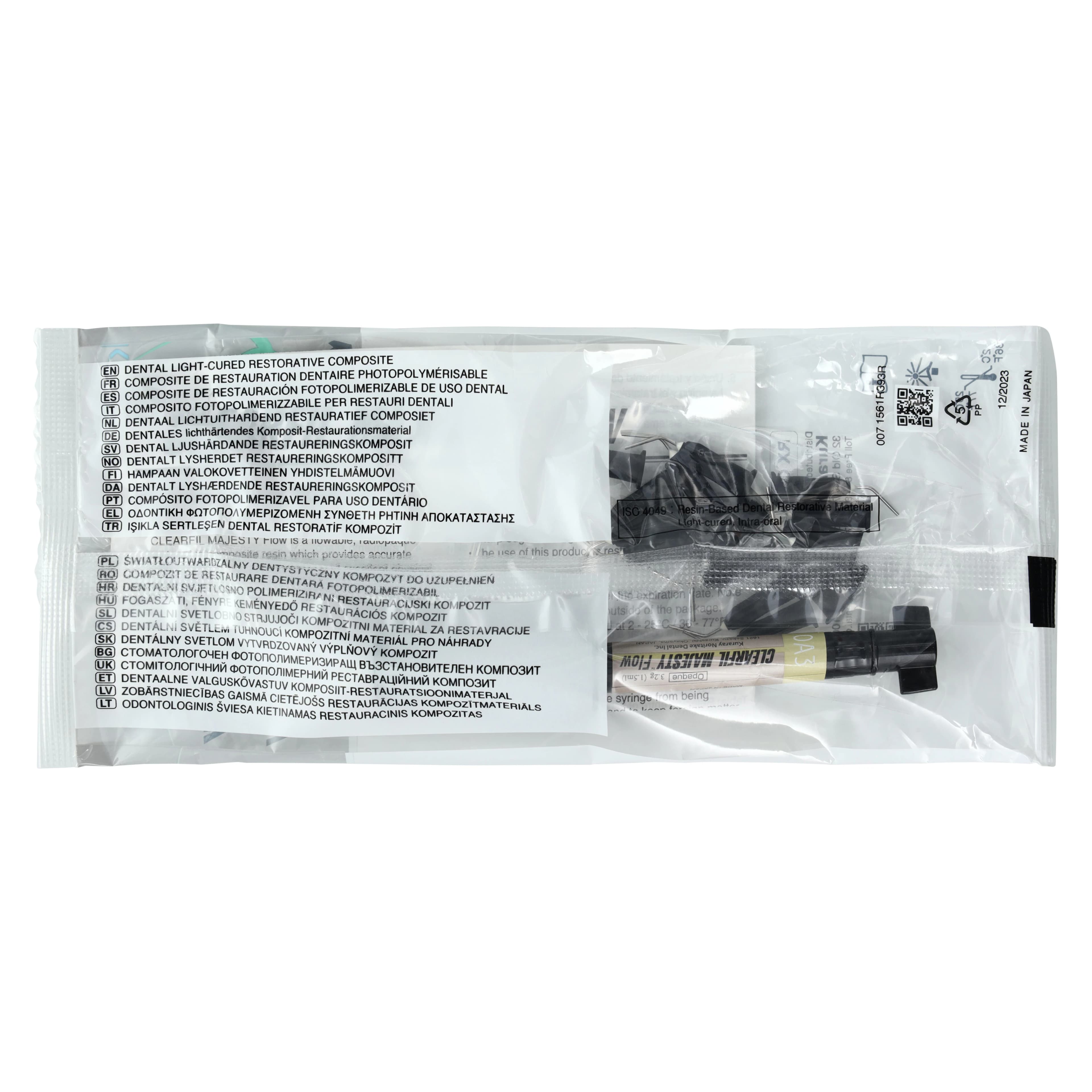 Clearfil Majesty Flow Flowable Composite Resin, Shade OA3, 3.2 g Syringe Refill with 15 Tips, 2632KA thumbnail 6