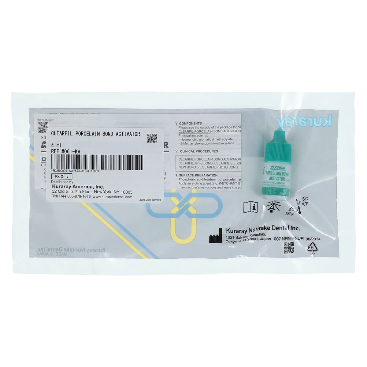 Clearfil Porcelain Bond Activator, Silane Coupling Agent, 4 mL Bottle, 061KA thumbnail 2