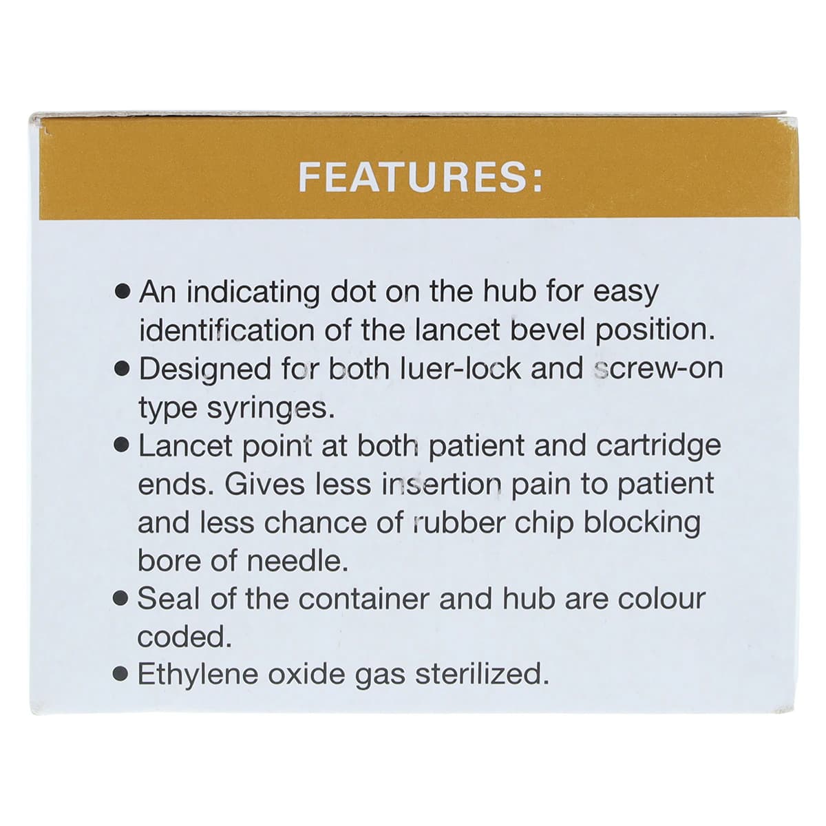 J. Morita Disposable Dental Needles, Plastic Hub, 27 Gauge Long, 30 mm, Yellow, 100/Box, 20-27GL thumbnail 8