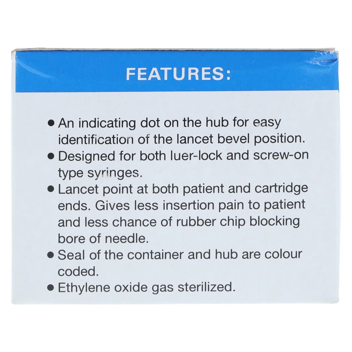 J. Morita JM Blue Disposable Dental Needles, Plastic Hub, 30 Gauge Short, 21mm, 100/Box, 20-30GS thumbnail 9