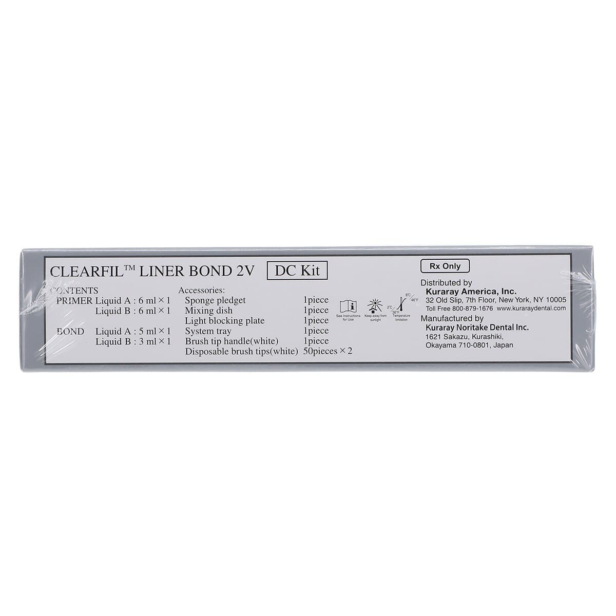 Clearfil Liner Bond 2V Self-Etch Dual-Cure Dental Adhesive System, Complete Kit, 1921KA thumbnail 2