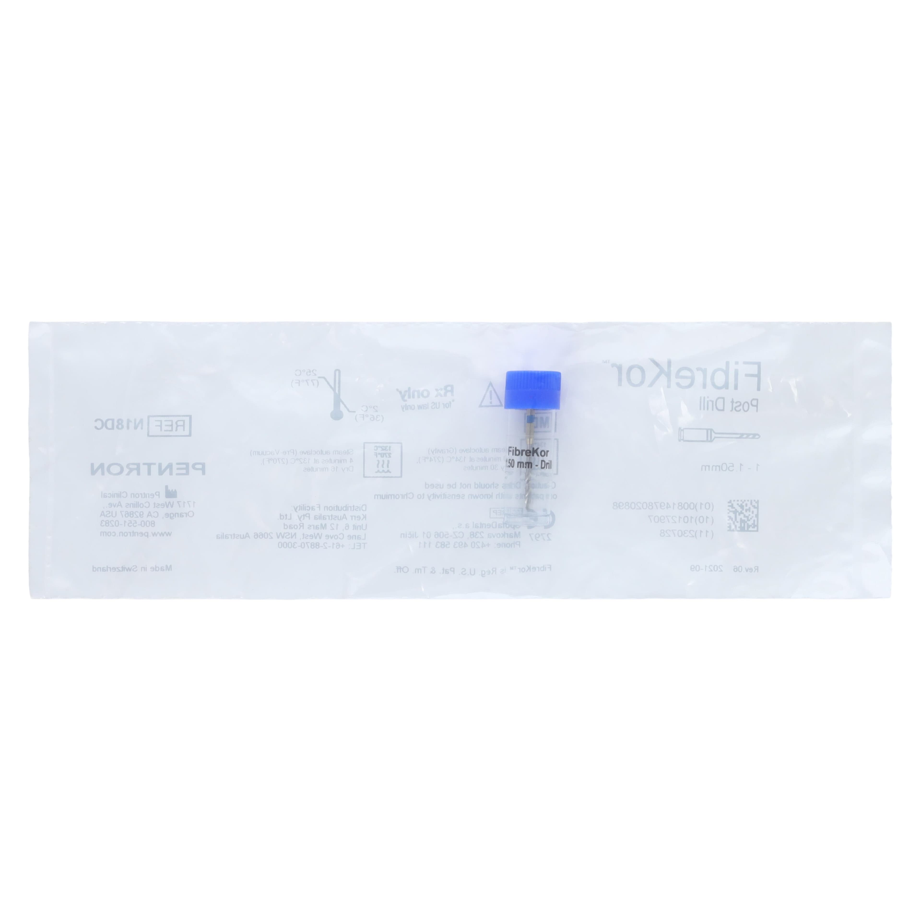 FibreKor Blue Parallel & Serrated Drill Refill, 1.50 mm, N18DC, 1/Pk thumbnail 2