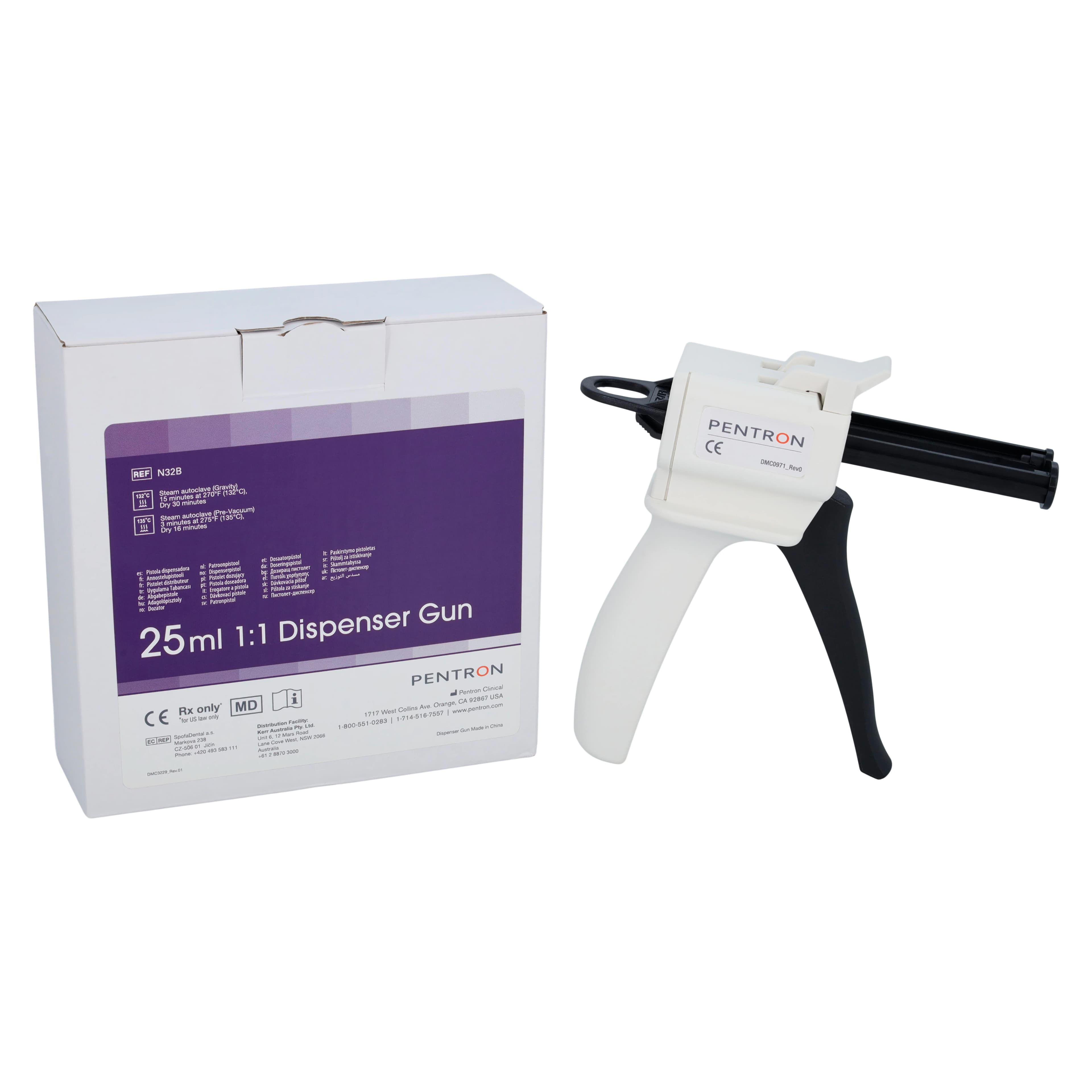 Build-It FR Fiber Reinforced Core Build-Up Material Dispensing Gun, 1:1 and 2:1 Ratio, 25 ml, N32B thumbnail 2