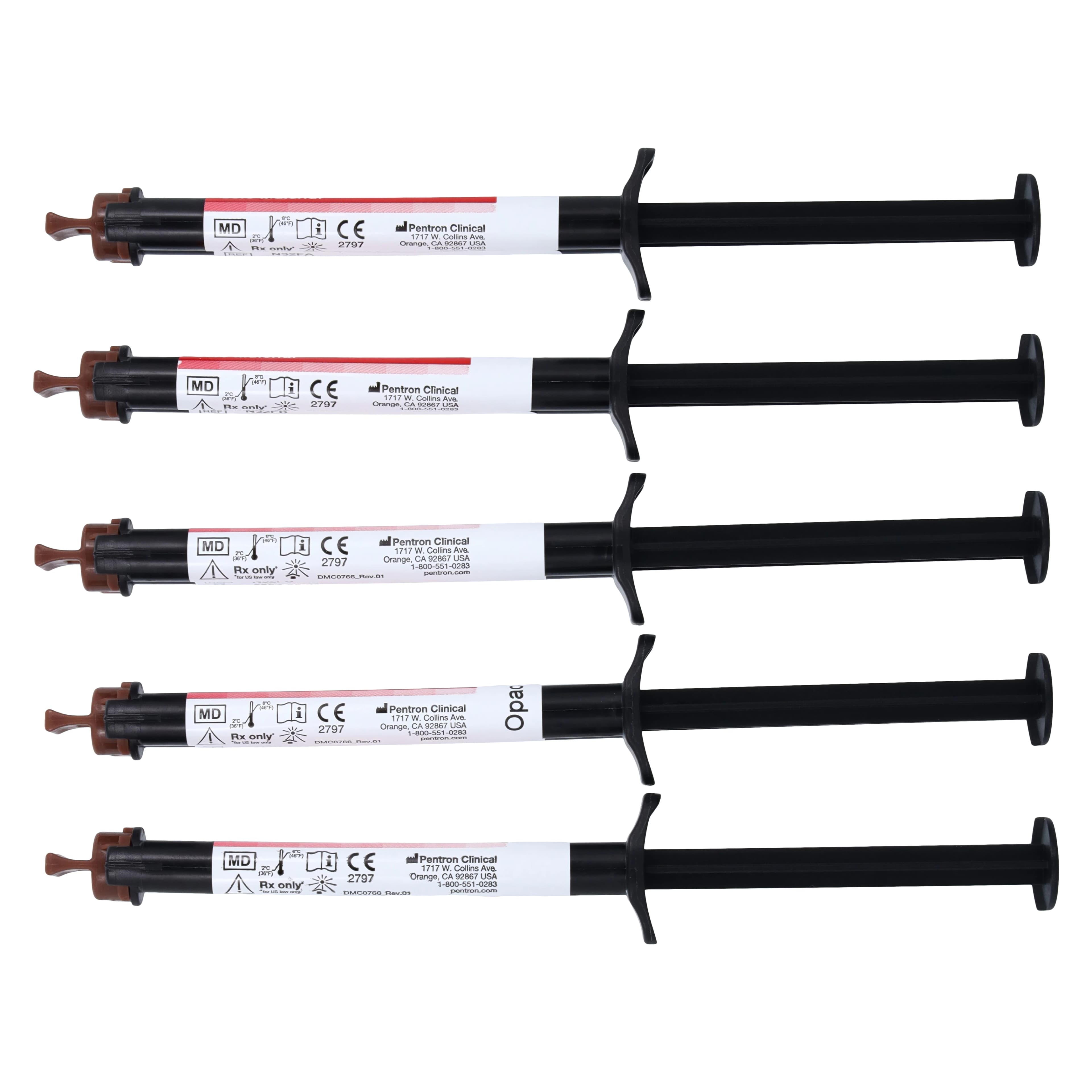 Build-It FR Fiber Reinforced Core Build-Up Material, Mini-Mix Syringe Kit, 5 x 4 mL Syringes (A2, A3, Blue, Gold, Opaceous White) with Accessories, N32F thumbnail 4