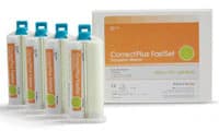 Correct Plus Fast-Set Auto Mix Putty, Hydrophilic VPS Impression Material, 50 mL Cartridges, 32/Pk, Q36AA - Correct Plus Fast-Set Auto Mix Putty 32/Pk - Image 1