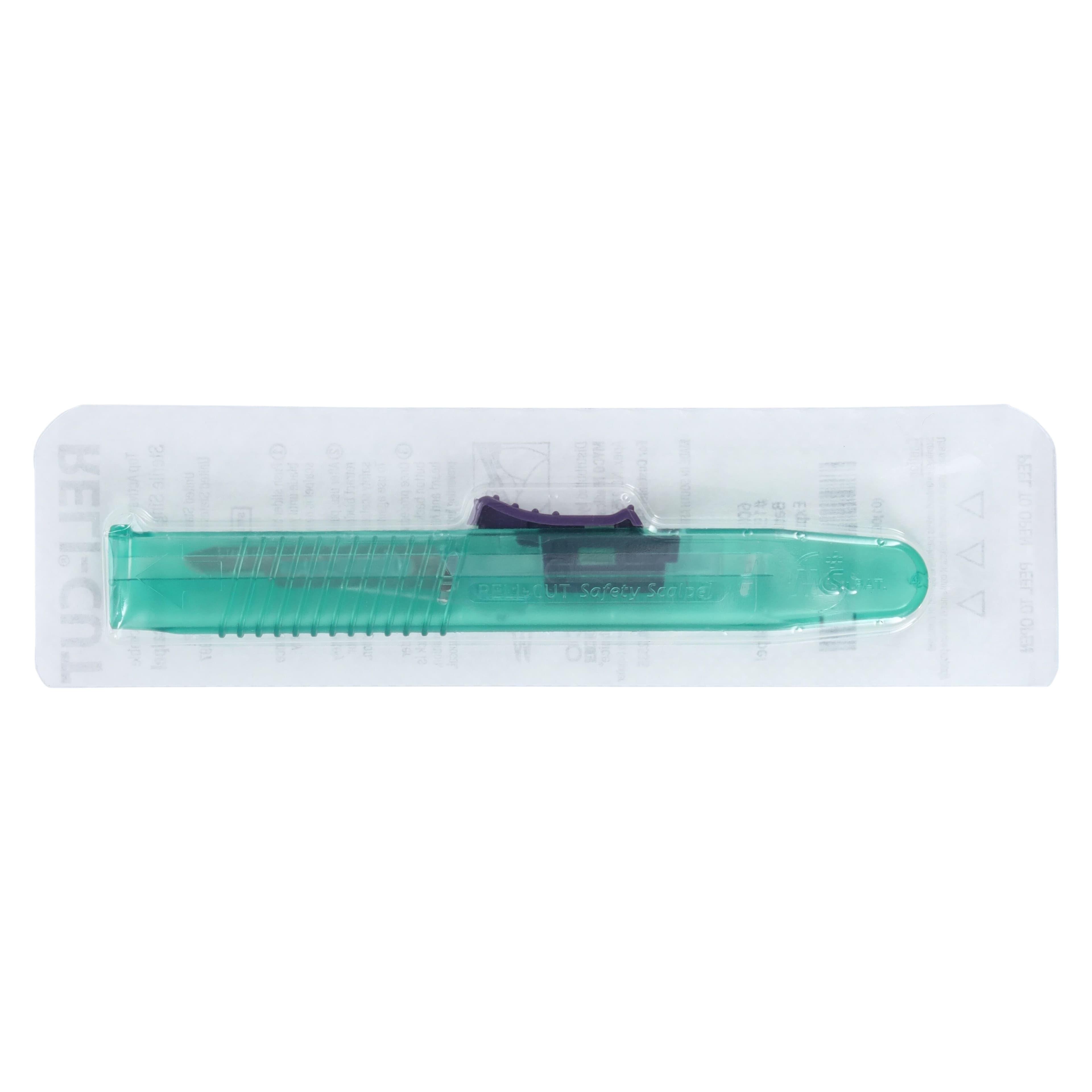Myco Medical Technocut Plus #15 Sterile Disposable Safety Scalpel, Retractable Blade, 10/Box, 6008TR-15 thumbnail 3
