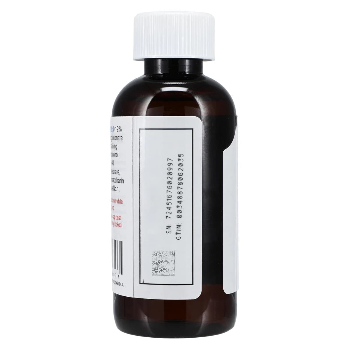 3M Peridex Chlorhexidine Gluconate 0.12% Oral Rinse, Herbal Mint, 4 oz Bottle, 12134 thumbnail 3