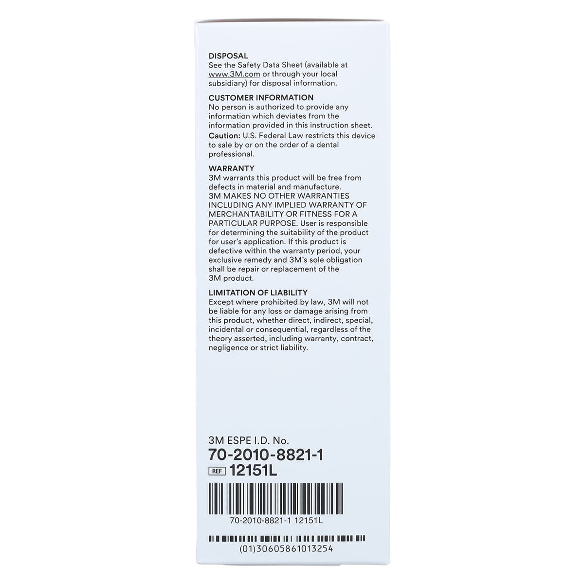 3M Vanish 5% Sodium Fluoride White Varnish with Tri-Calcium Phosphate (TCP), Melon Flavor, 0.5 mL Unit Dose, 1000/Pk, 12151L thumbnail 7