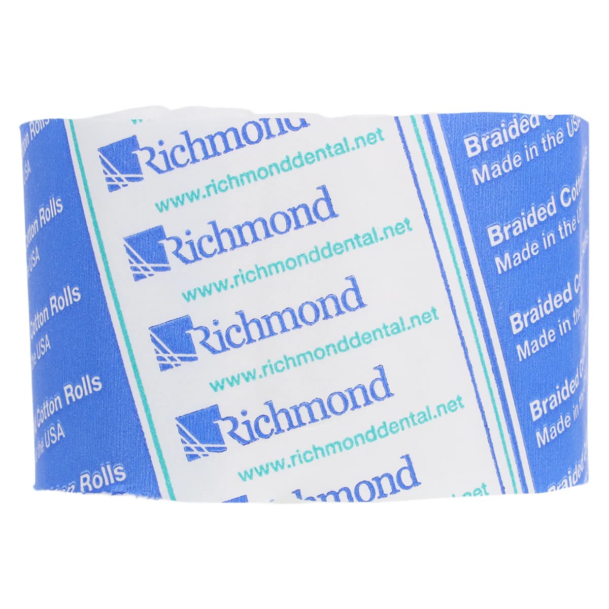 Richmond Braided Cotton Rolls, Non-Sterile, Small, 5/16" x 1 1/2", 2000/Pk, 201210 thumbnail 4