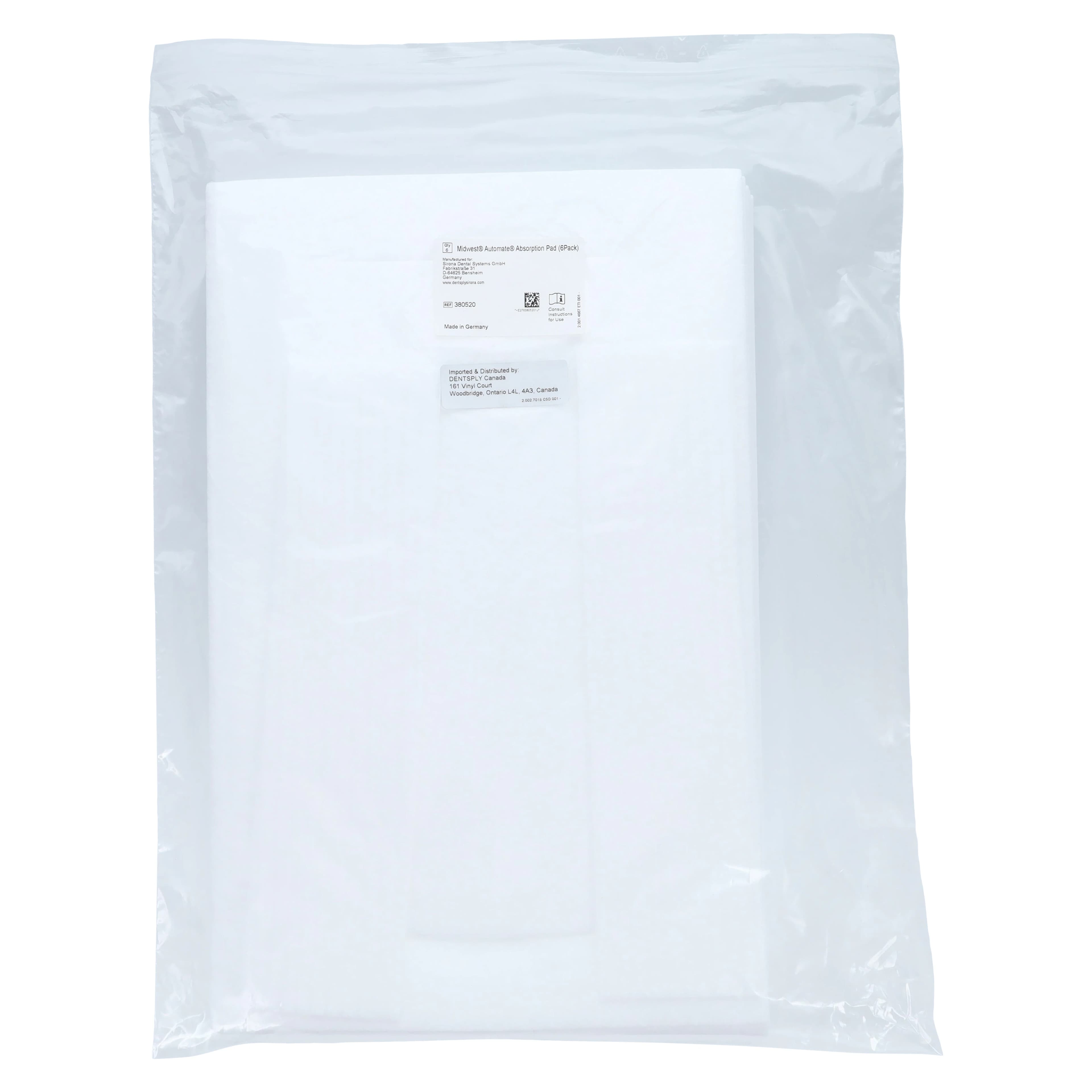 Midwest Automate Absorption Pads, Disposable, 6/Pkg, 380520 thumbnail 2