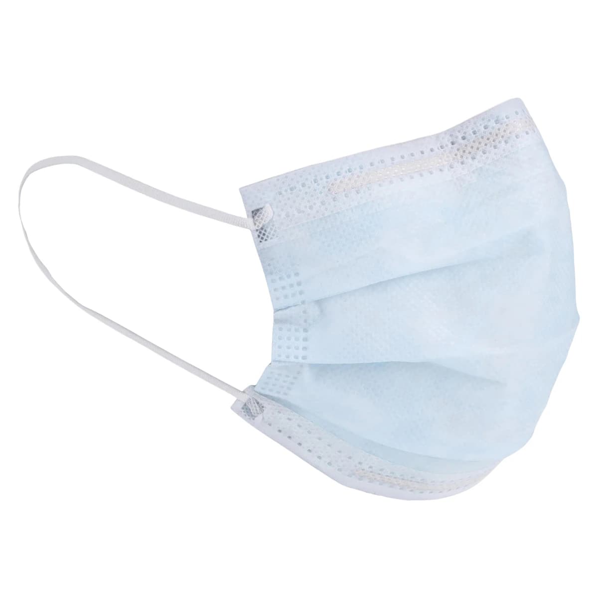Secure Fit™ Procedure Face Mask, ASTM Level 2, Blue, Ear Loop, One Size Fits Most, 50/Box, GCPBLSF thumbnail 3