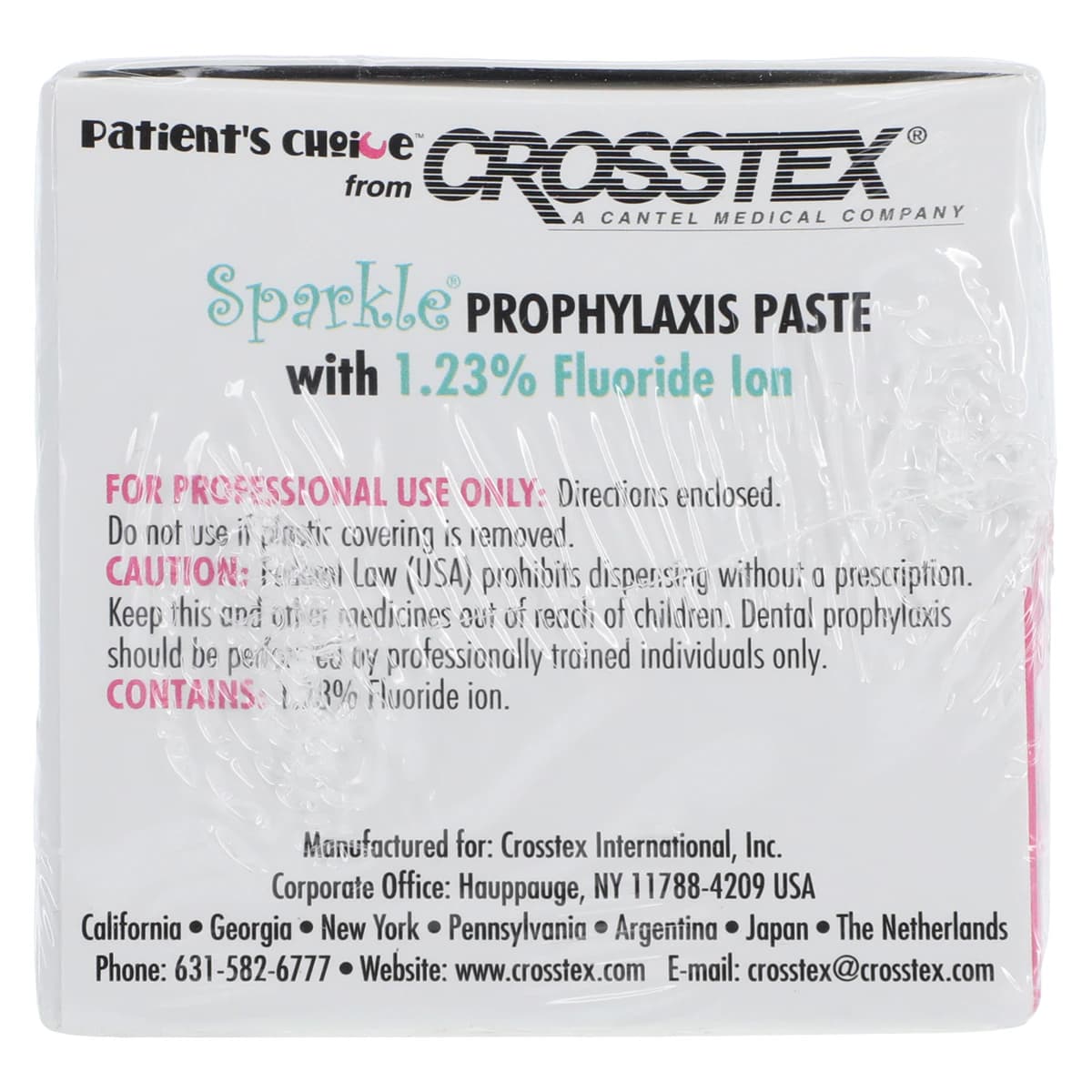 Sparkle Prophy Paste with Xylitol, Medium Grit, Cherry, 1.23% Fluoride, Unit Dose Cups, 200/Pk, UPMCH thumbnail 2