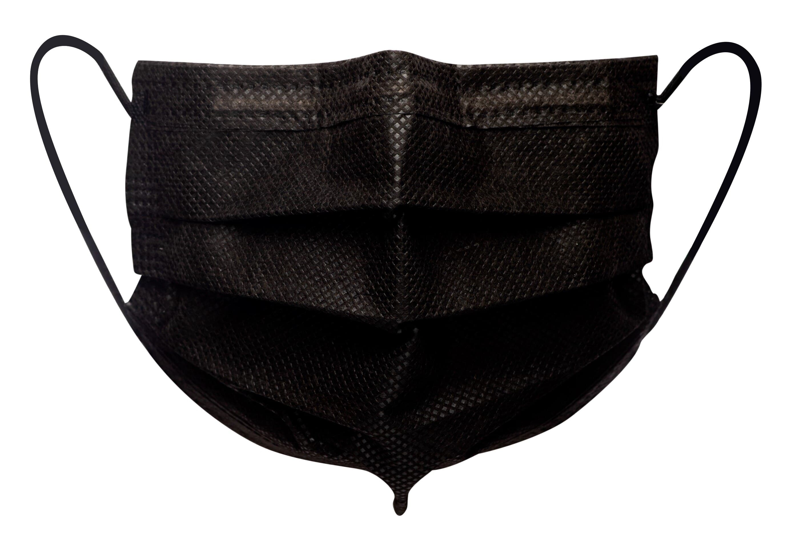 Crosstex™ Surgical Face Mask with Secure Fit™ Technology, ASTM Level 3, Black, Ear Loop, 50/Box, GCFBKSF thumbnail 7