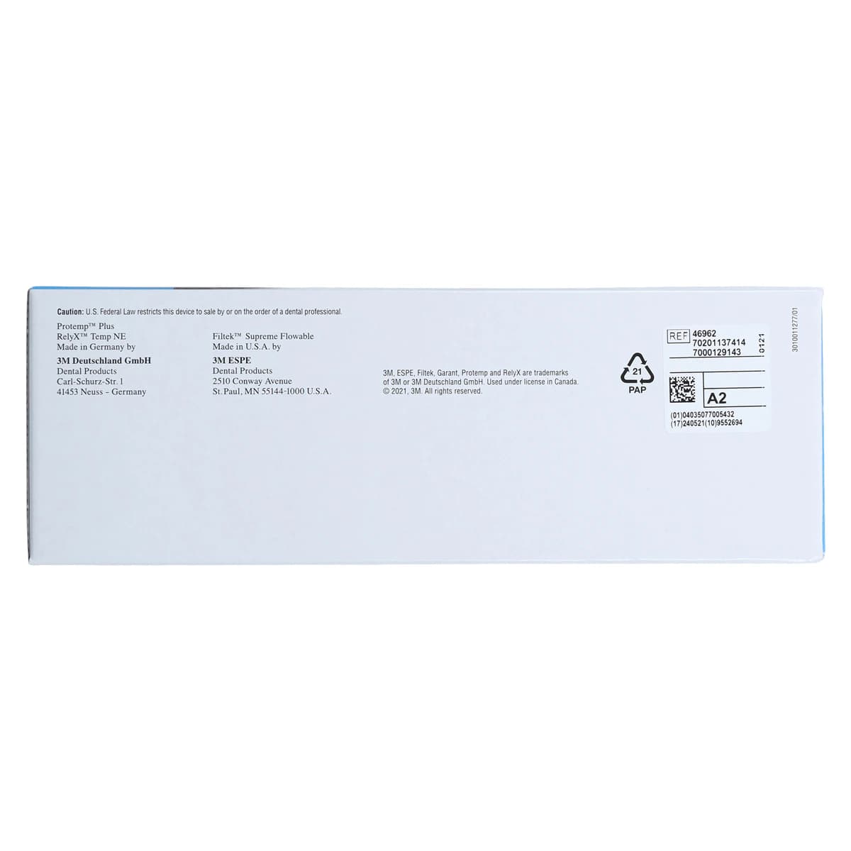 Solventum Protemp Plus Temporization Material Introductory Kit, Shade A2, 50 ml Cartridge, 46962 thumbnail 19