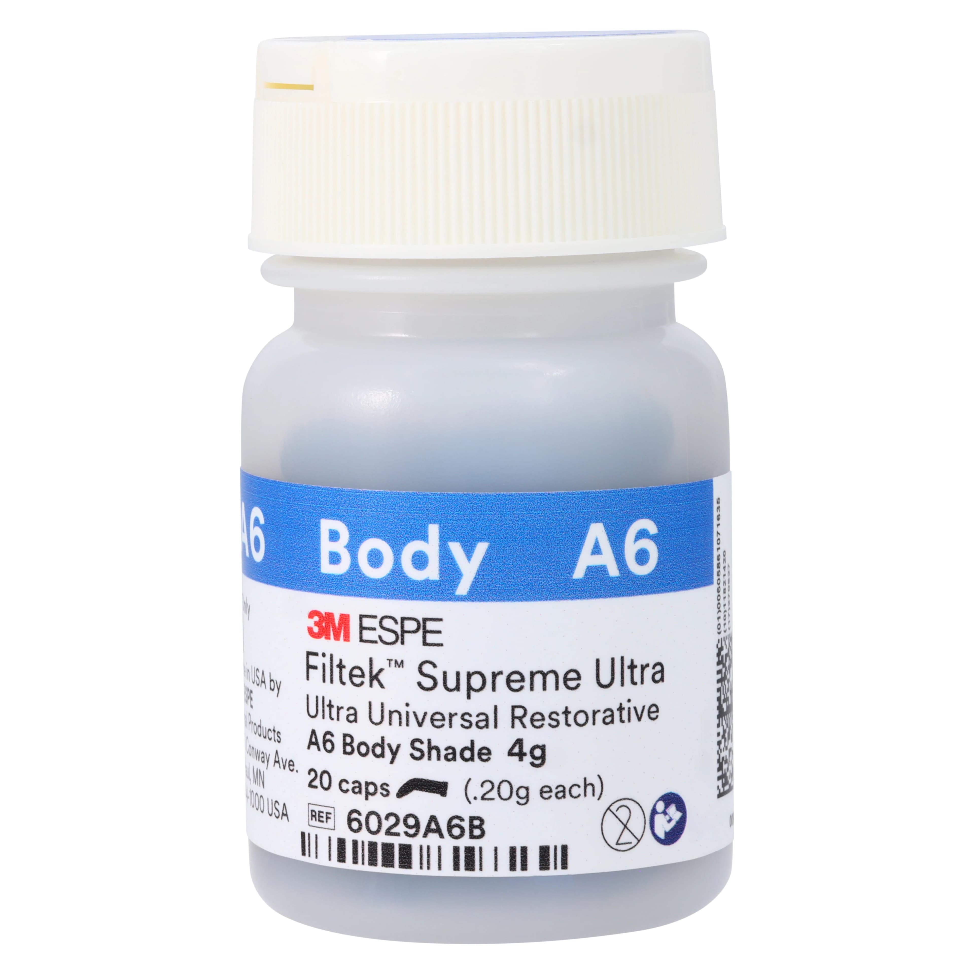 Filtek Supreme Ultra Universal Restorative Capsules, A6 Body, 0.2 g, 20/Pk, 6029A6B thumbnail 3