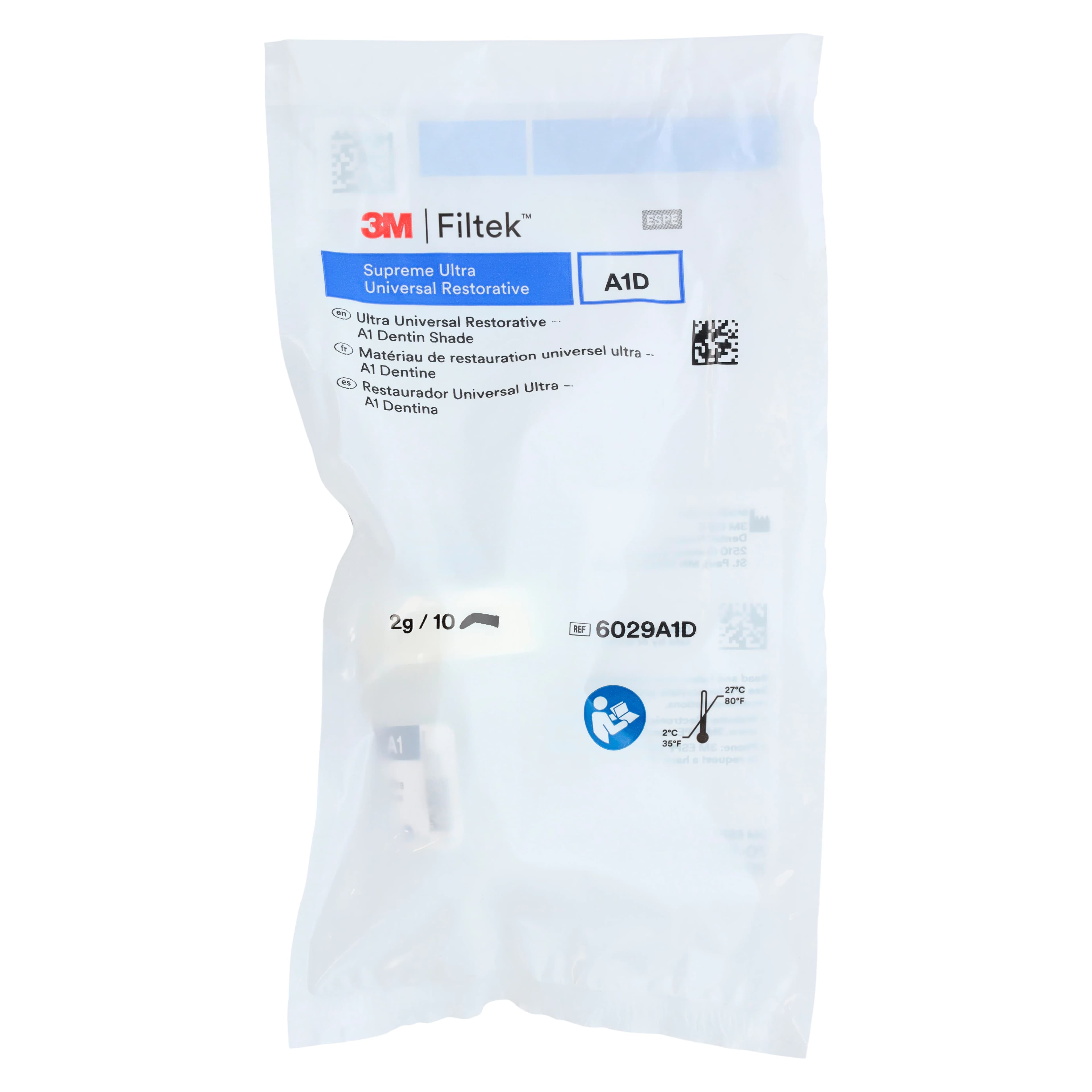 3M Filtek Supreme Ultra Universal Restorative Capsules, A1 Dentin, 0.2 g, 10/Pk, 6029A1D thumbnail 4