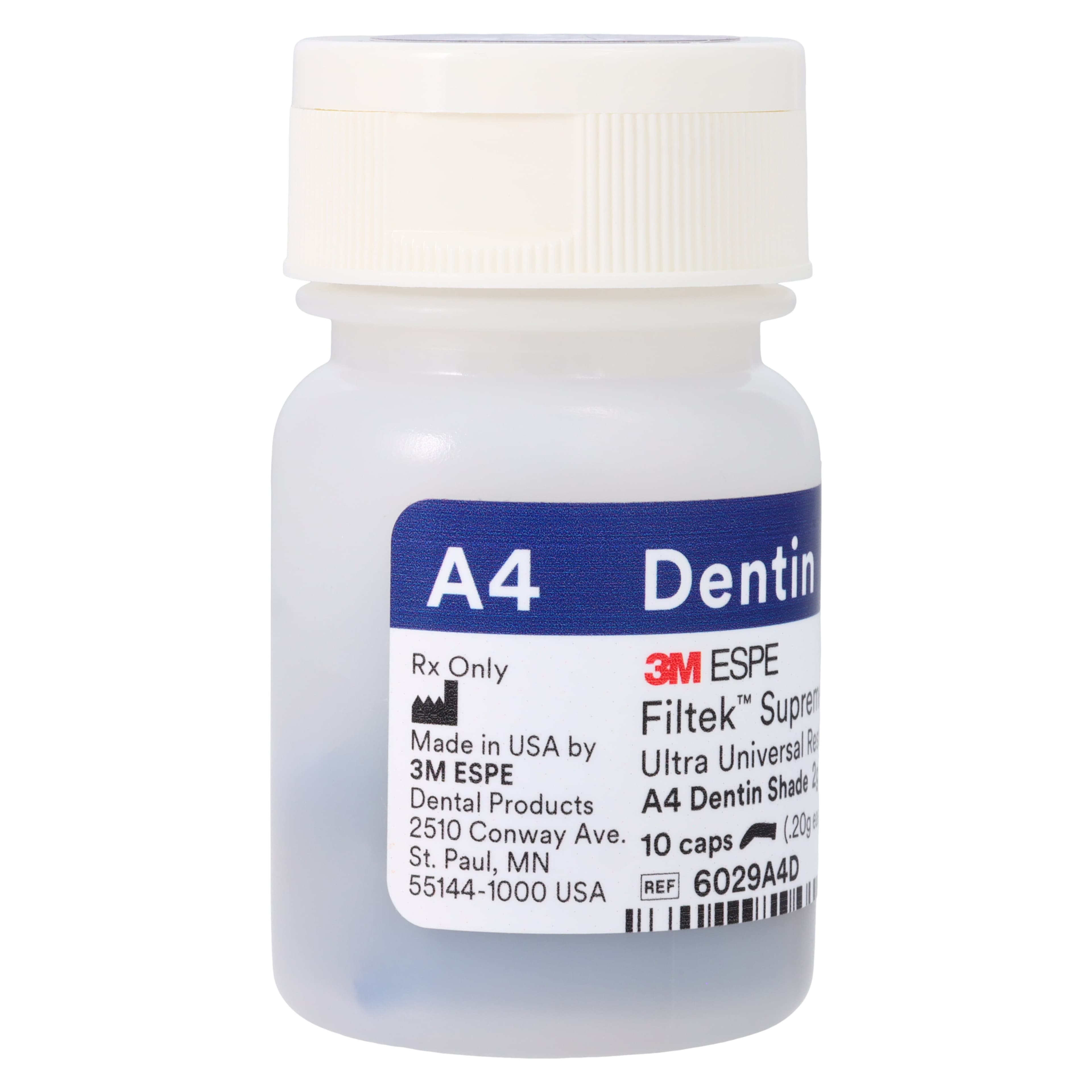 3M Filtek Supreme Ultra Universal Restorative Capsules, A4 Dentin, 0.2 g, 10/Pk, 6029A4D thumbnail 4