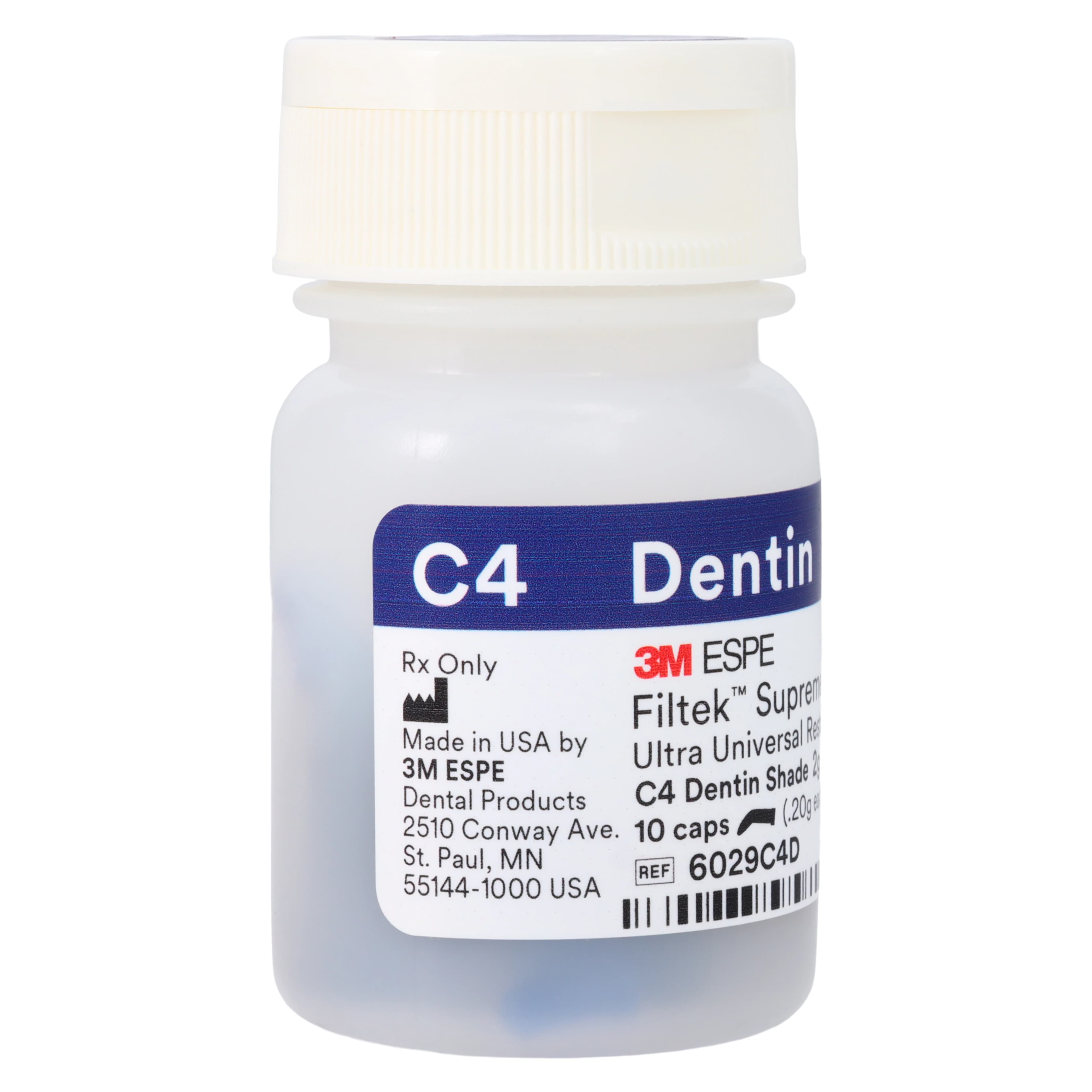 Filtek Supreme Ultra Universal Restorative Capsules, C4 Dentin, 0.2 g, 10/Pk, 6029C4D thumbnail 4