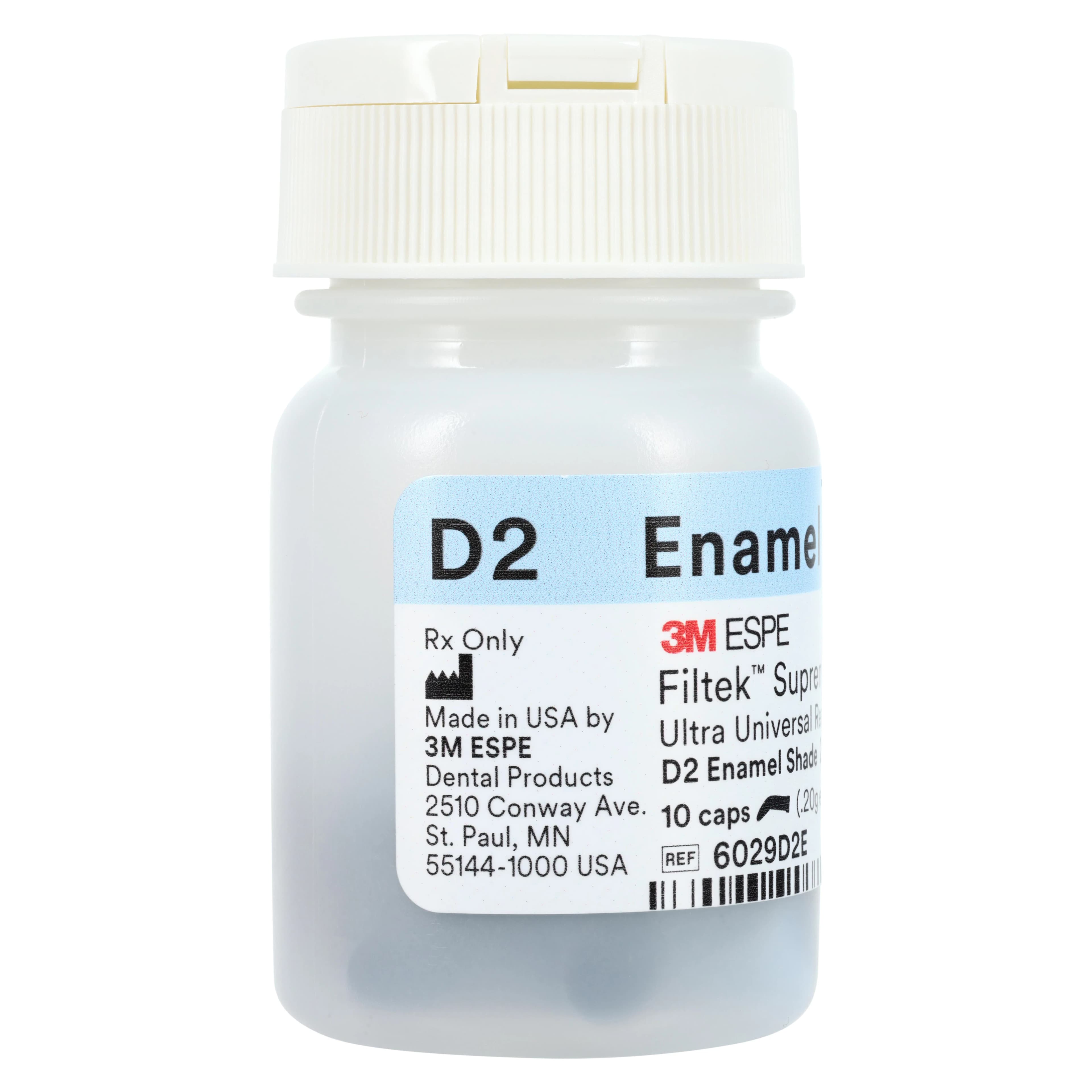 3M Filtek Supreme Ultra Universal Restorative Capsules, D2 Enamel, 0.2 g, 10/Pk, 6029D2E thumbnail 4