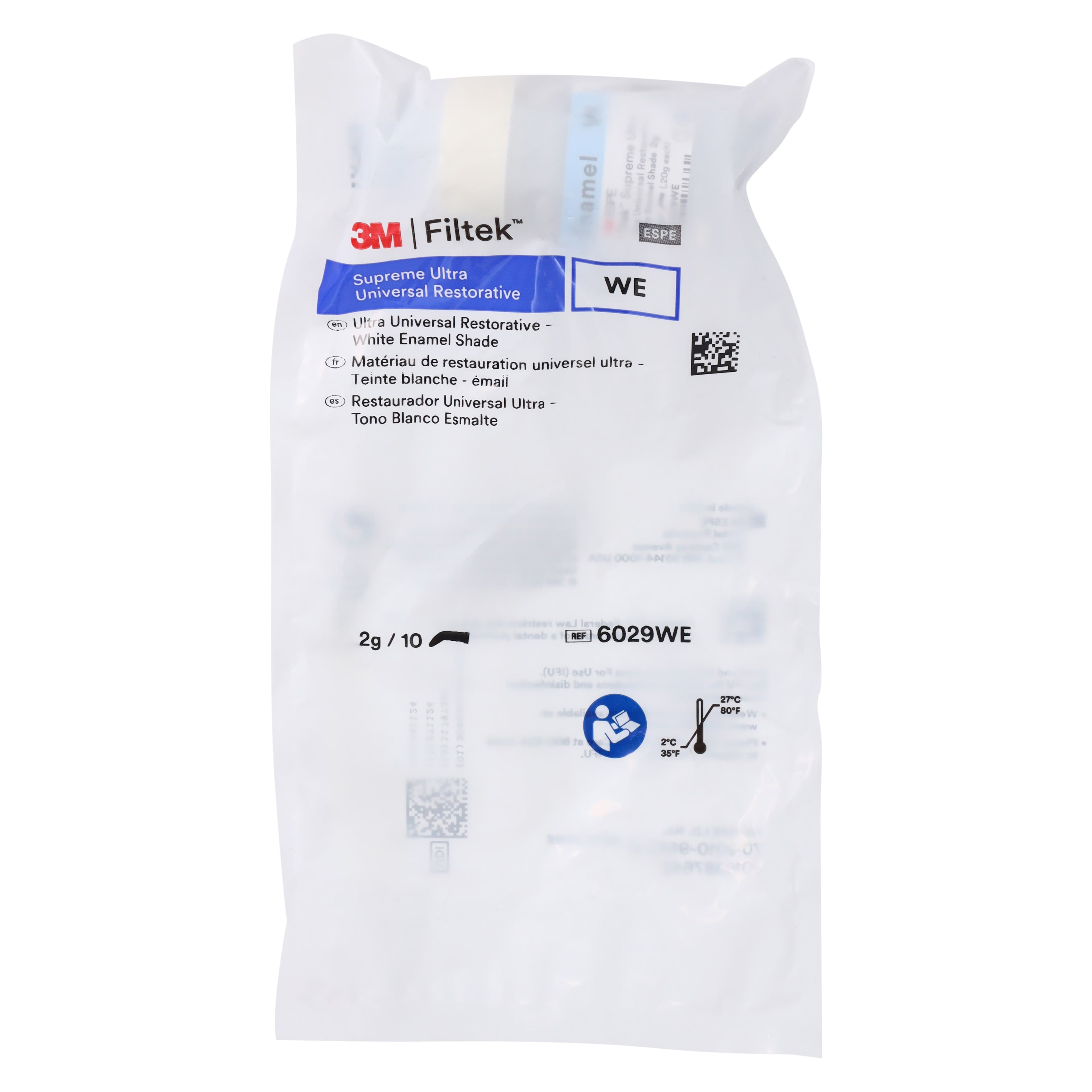 3M Filtek Supreme Ultra Universal Restorative Capsules, White Enamel (WE), 0.2 g, 10/Pk, 6029WE thumbnail 5
