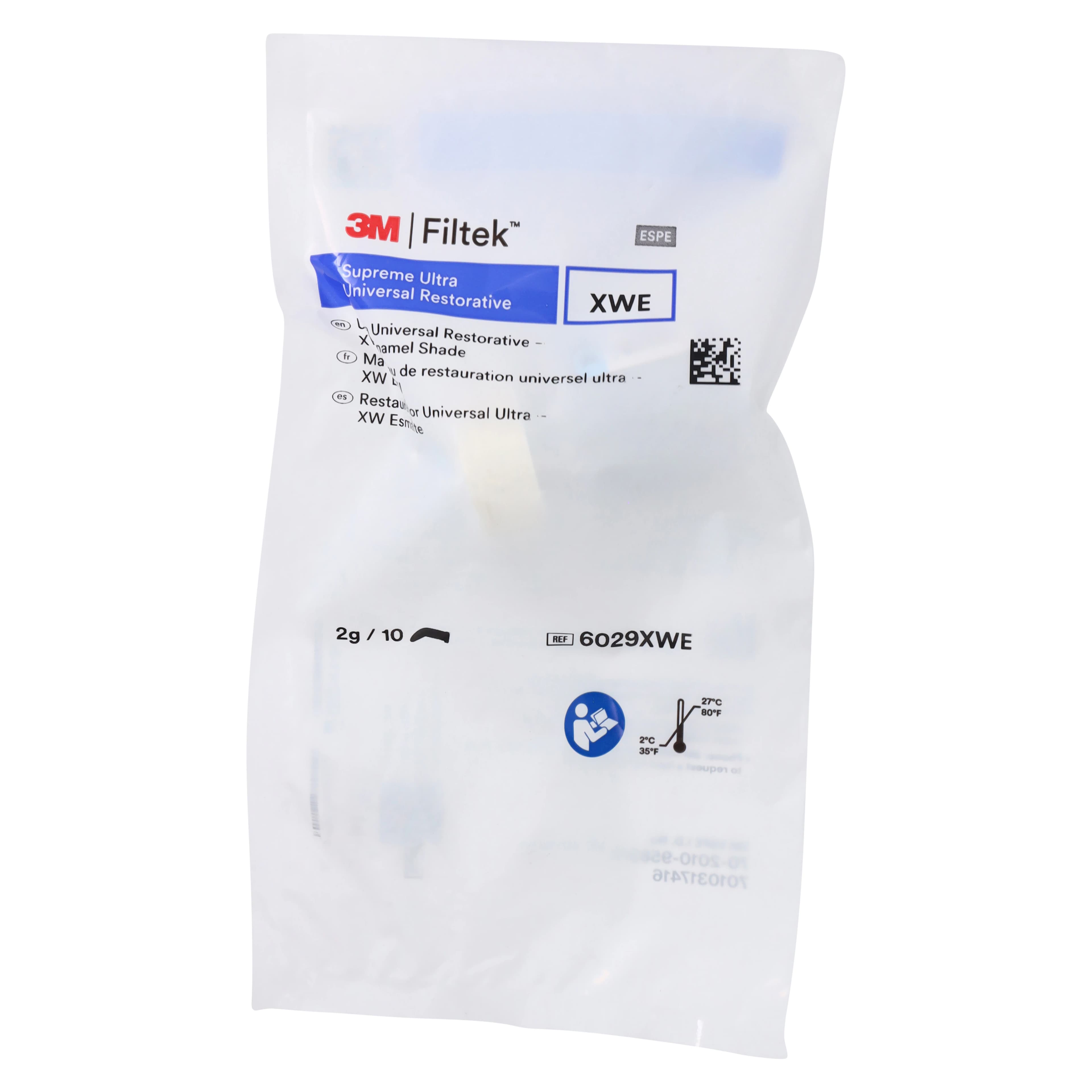 3M Filtek Supreme Ultra Universal Restorative Capsules, Extra White Enamel (XWE), 0.2 g, 10/Pk, 6029XWE thumbnail 5