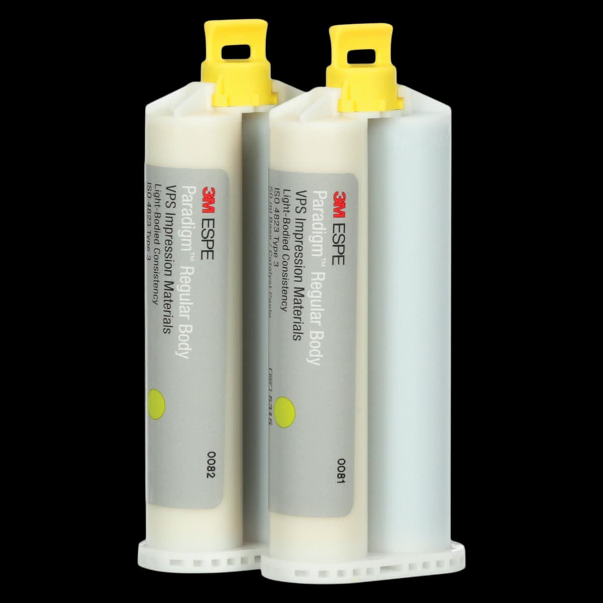 Paradigm VPS Impression Material, Cartridge Refill, Regular Body, Regular Set, 50 ml, 2/Pk, 5315 - Paradigm VPS Impression Material, Cartridge Refill, Regular Body, Regular Set, 50 ml, 2/Pk - Image 1