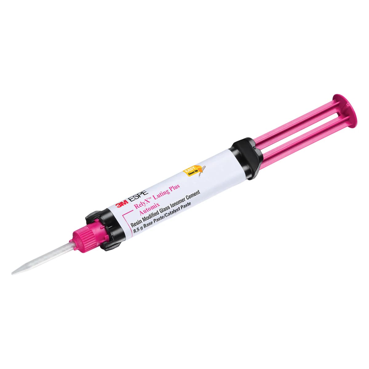 RelyX Luting Plus Automix Resin-Modified Glass Ionomer Cement, Trial Kit, 8.5 g Syringe, 12 Mixing Tips, 3535TK thumbnail 2