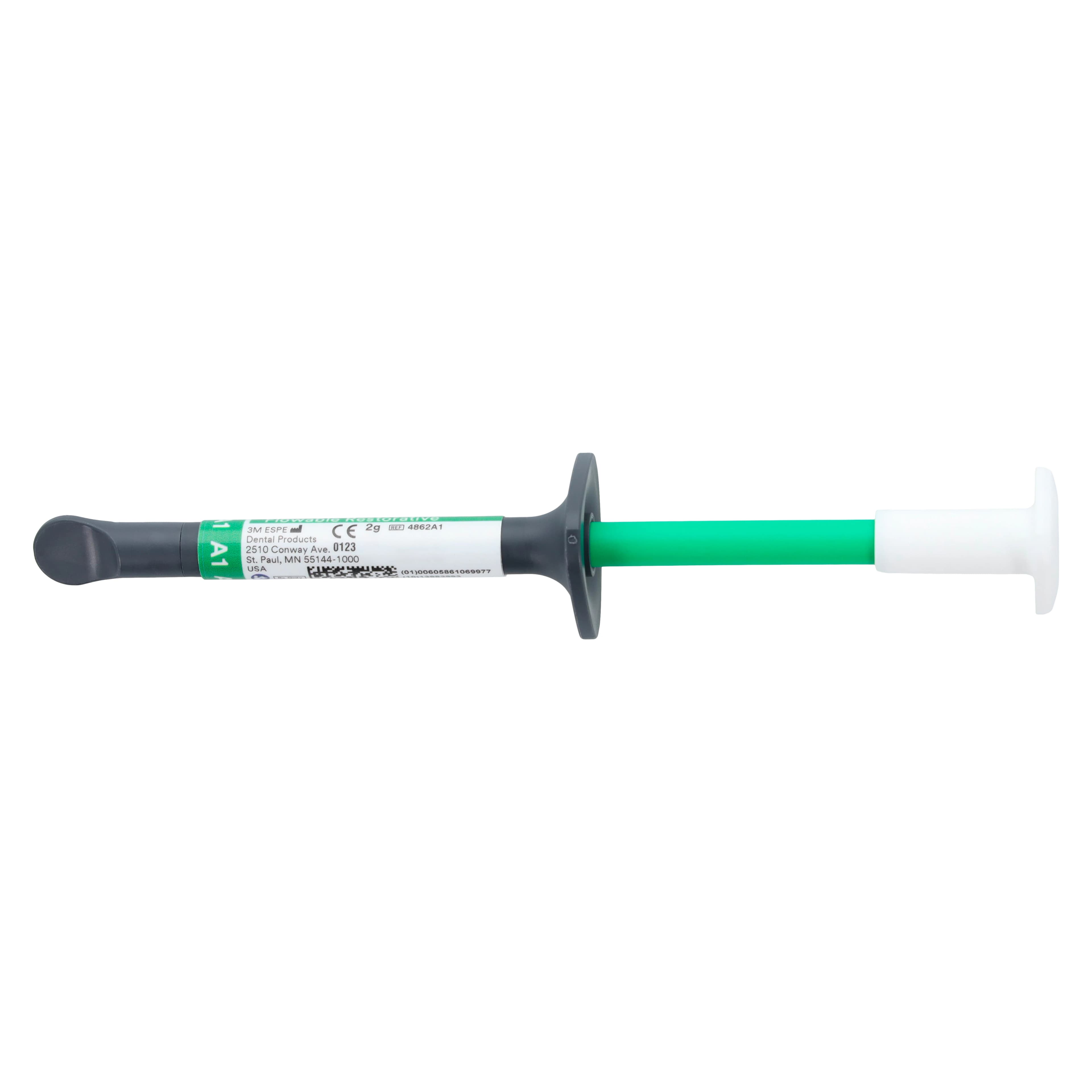 3M Filtek Bulk Fill Flowable Restorative Syringe Refill, Shade A1, 2 g, 2/Pk, 4862A1 thumbnail 3