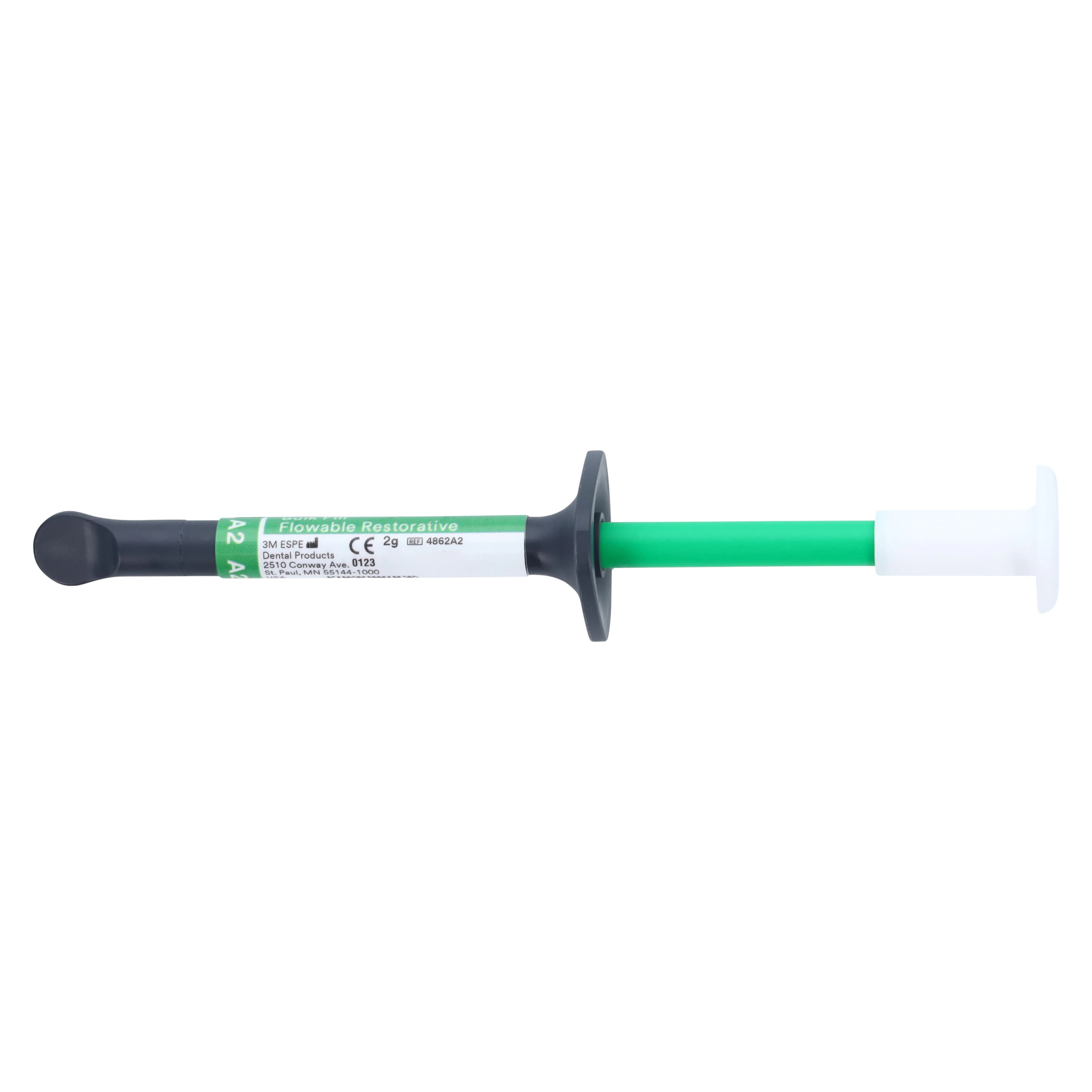 3M Filtek Bulk Fill Flowable Restorative Syringe Refill, Shade A2, 2 g, 2/Pk, 4862A2 thumbnail 3
