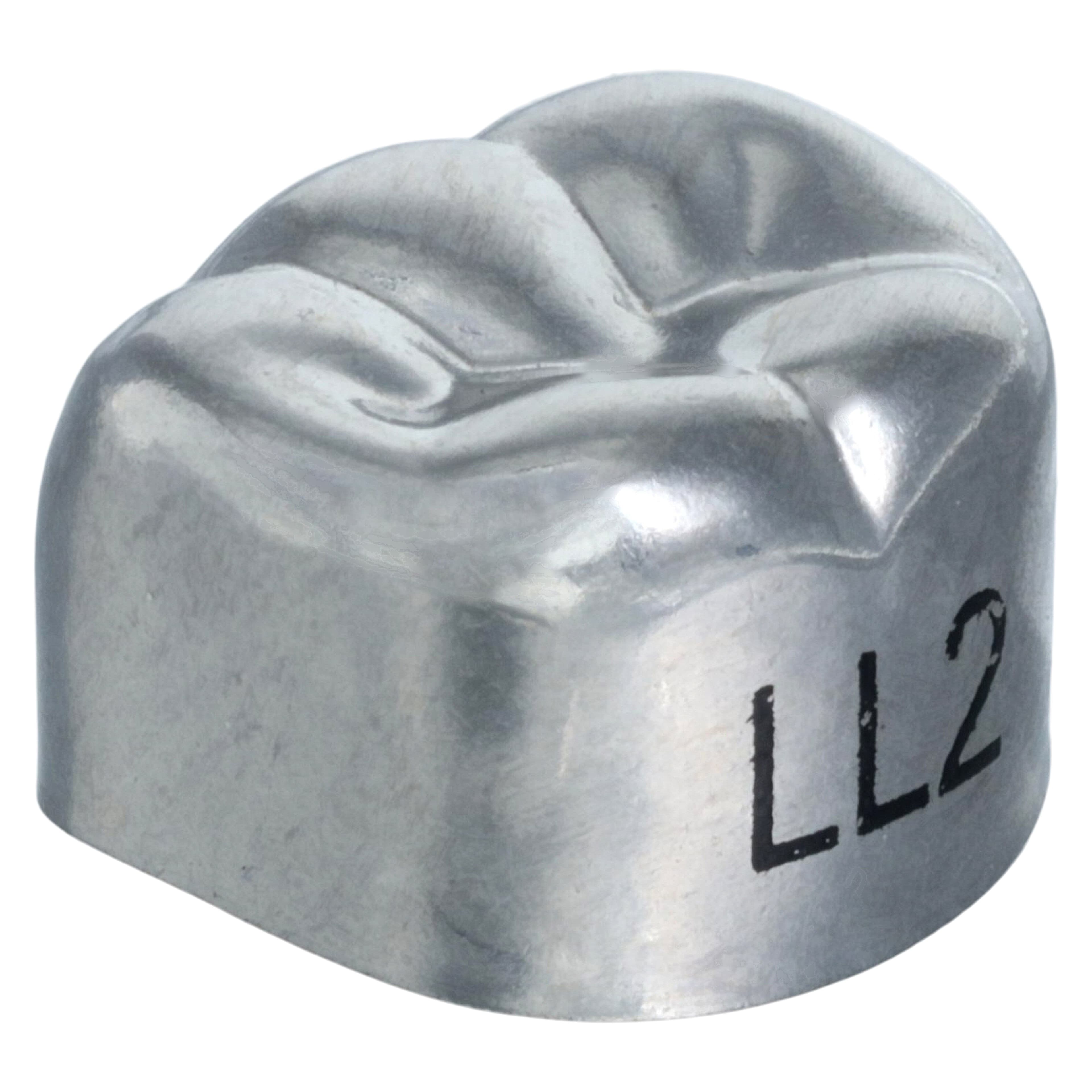 3M Unitek Stainless Steel Primary Molar Crown, Lower Left Second Primary Molar, Size 2 (2LL2), 5/Box, 900232 thumbnail 3
