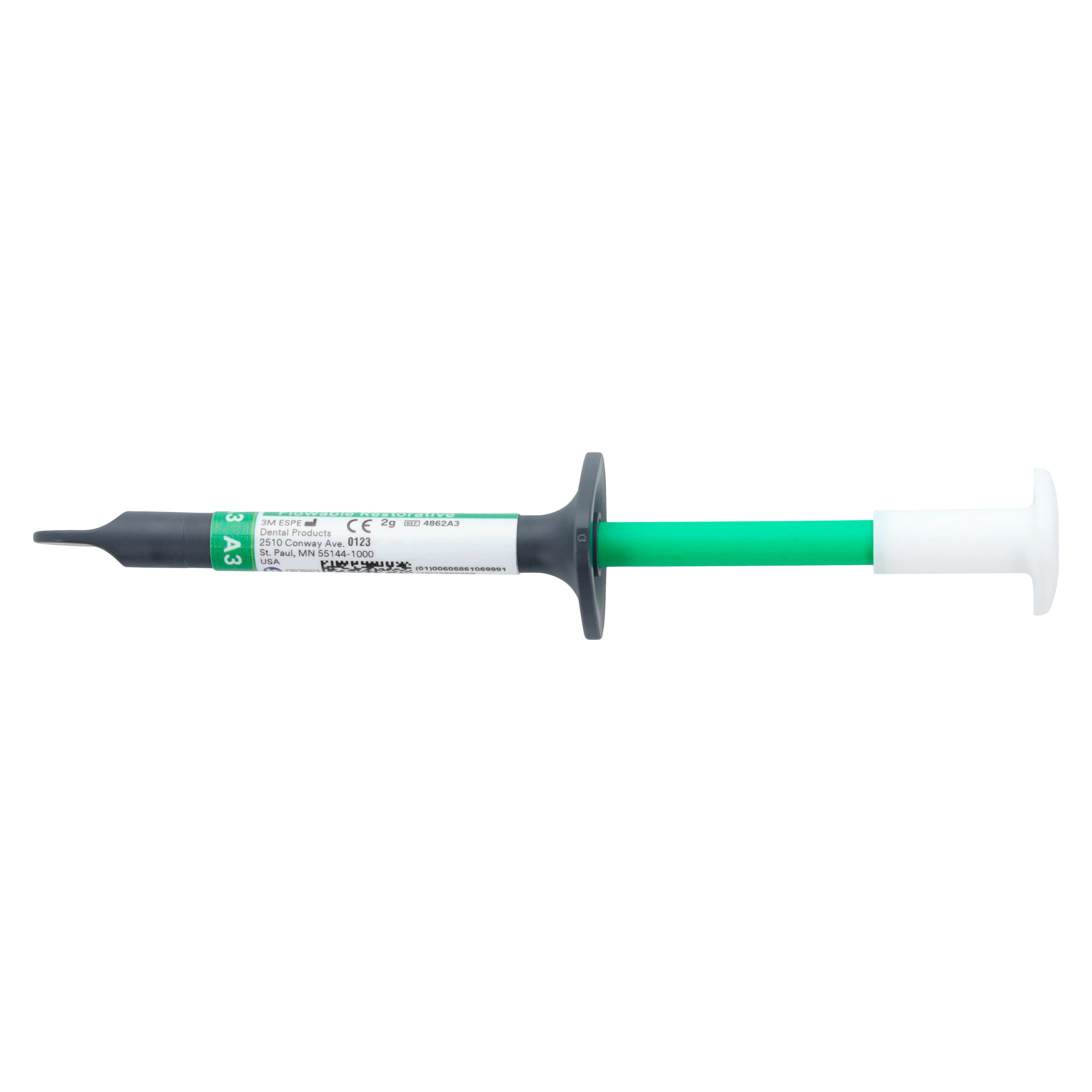3M Filtek Bulk Fill Flowable Restorative Syringe Refill, Shade A3, 2 g, 2/Pkg, 4862A3 thumbnail 2