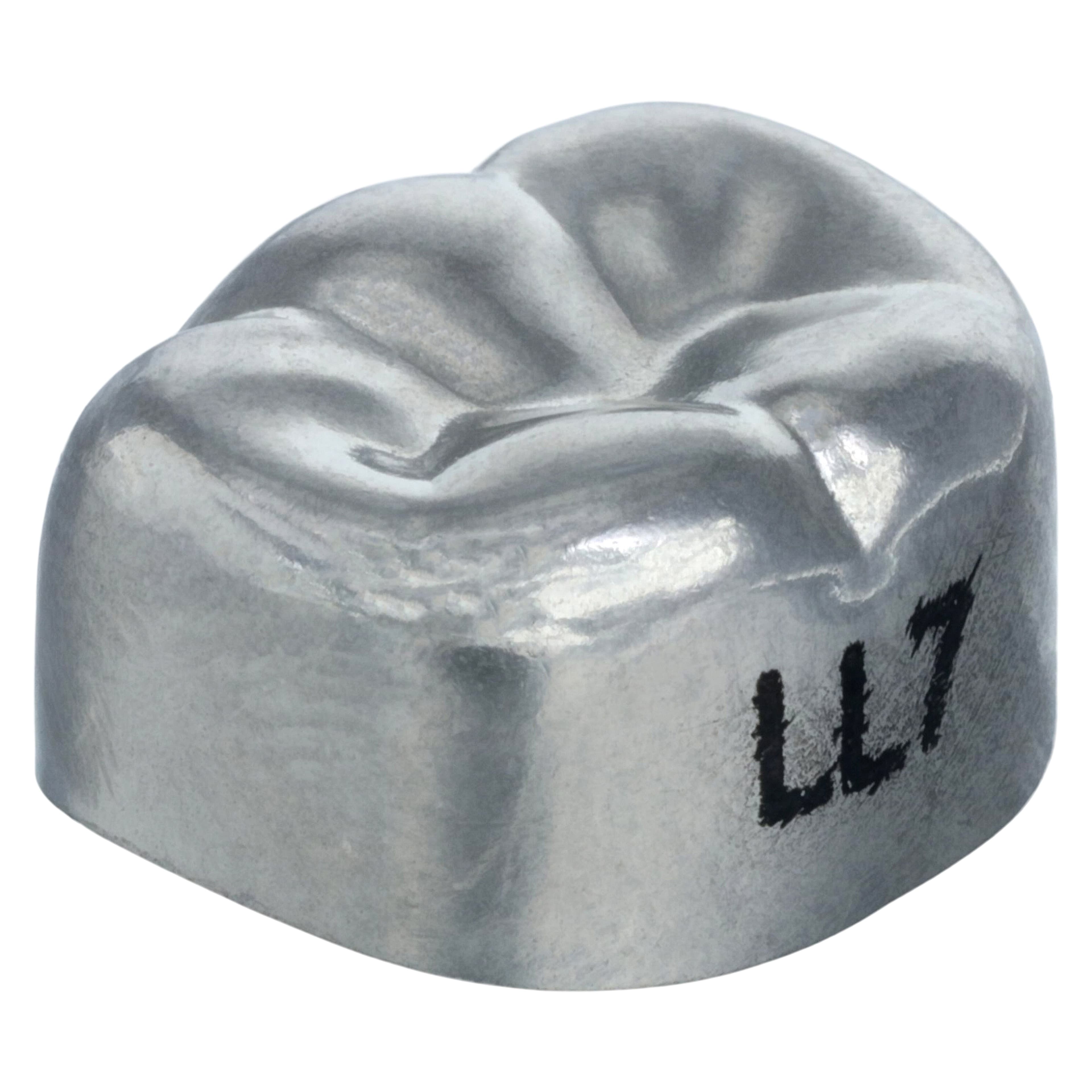 3M Unitek Stainless Steel Primary Molar Crown, Lower Left Second Primary Molar, Size 7 (LL7), 5/Box, 900237 thumbnail 3