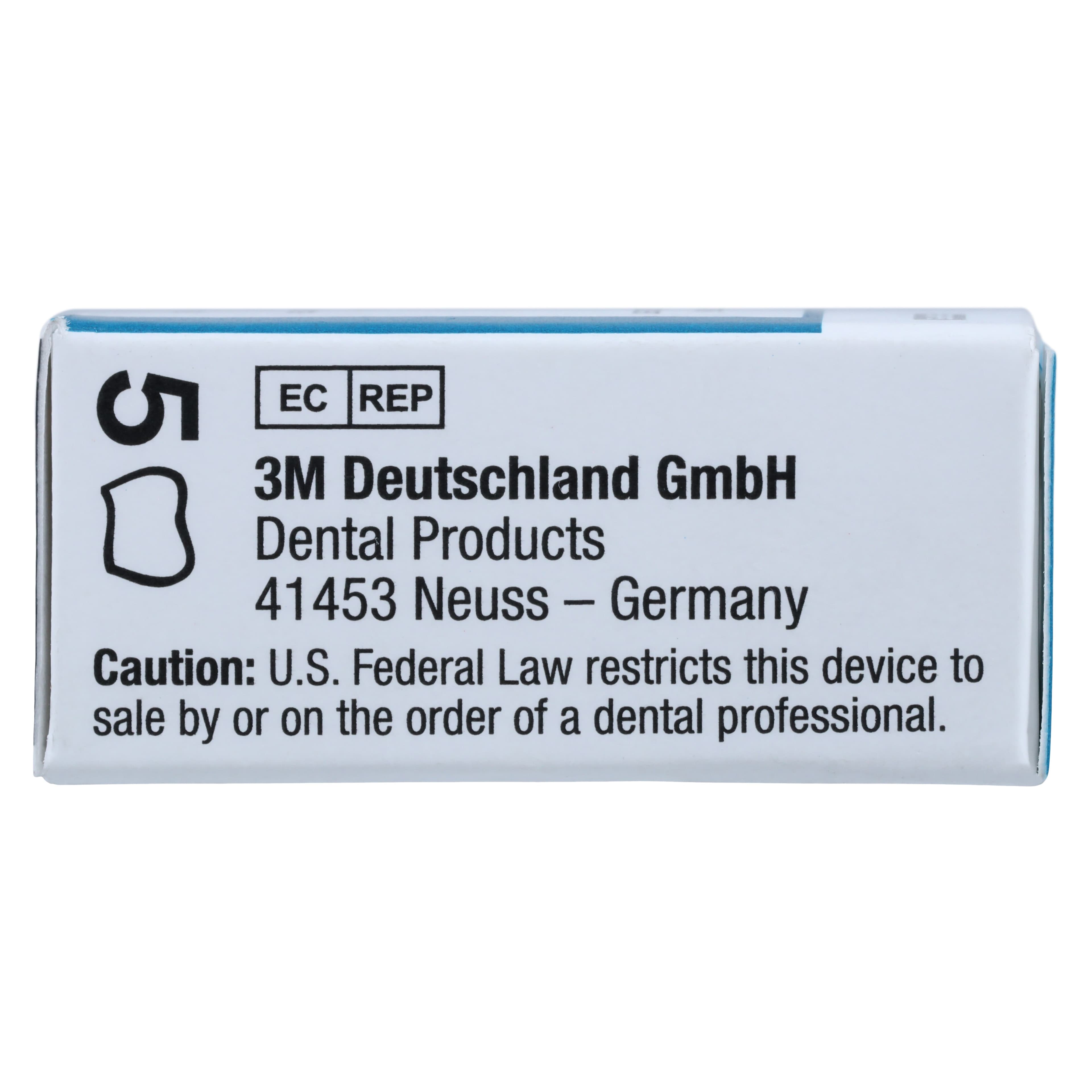 3M Unitek Stainless Steel Permanent Molar Crown, Lower Right First Permanent Molar, Size 1 (1LR), 5/Box, 900341 thumbnail 4