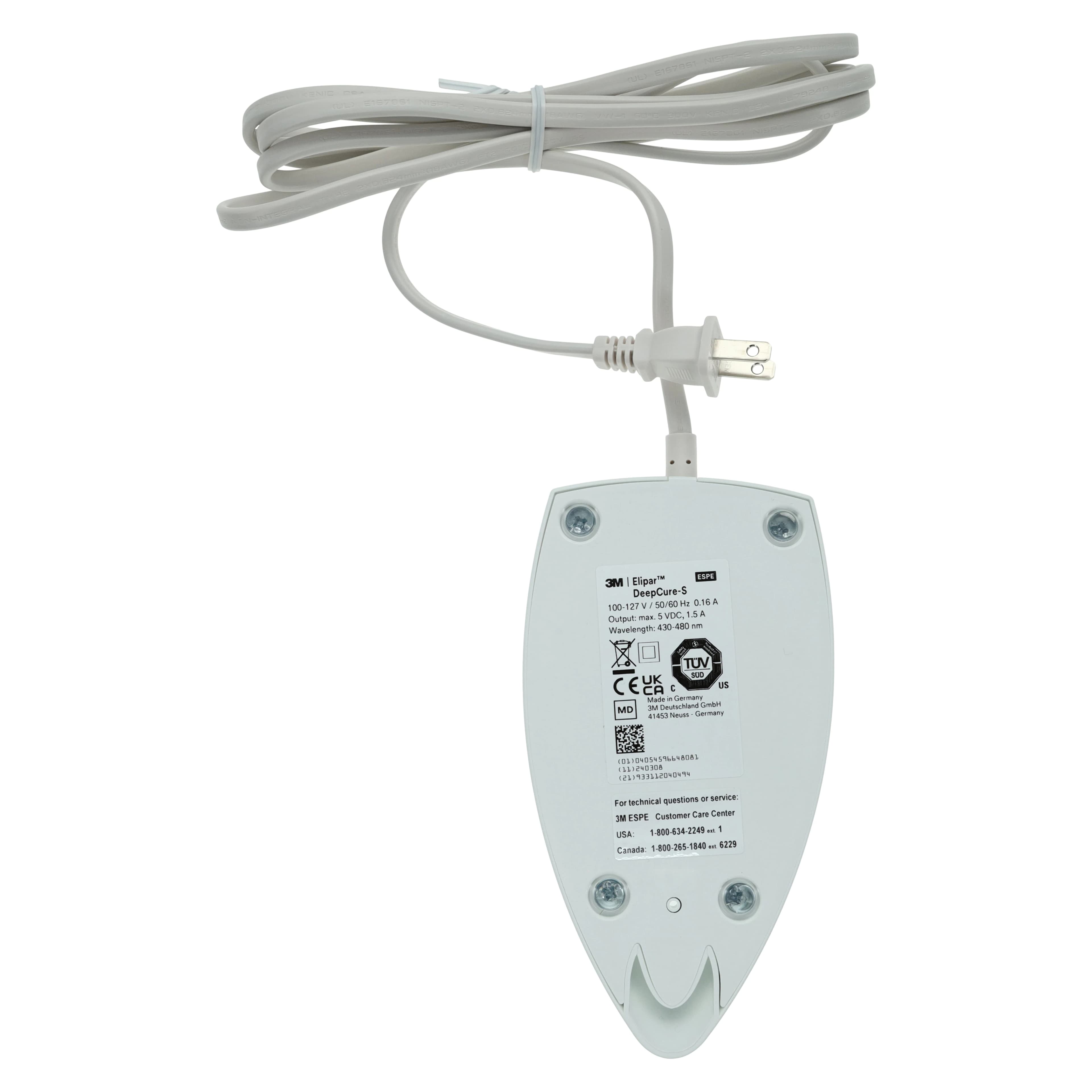 3M Elipar DeepCure-S LED Curing Light System, Cordless, 10 mm Light Guide, 1470 mW/cm², 430-480 nm, 76976, Kit thumbnail 10
