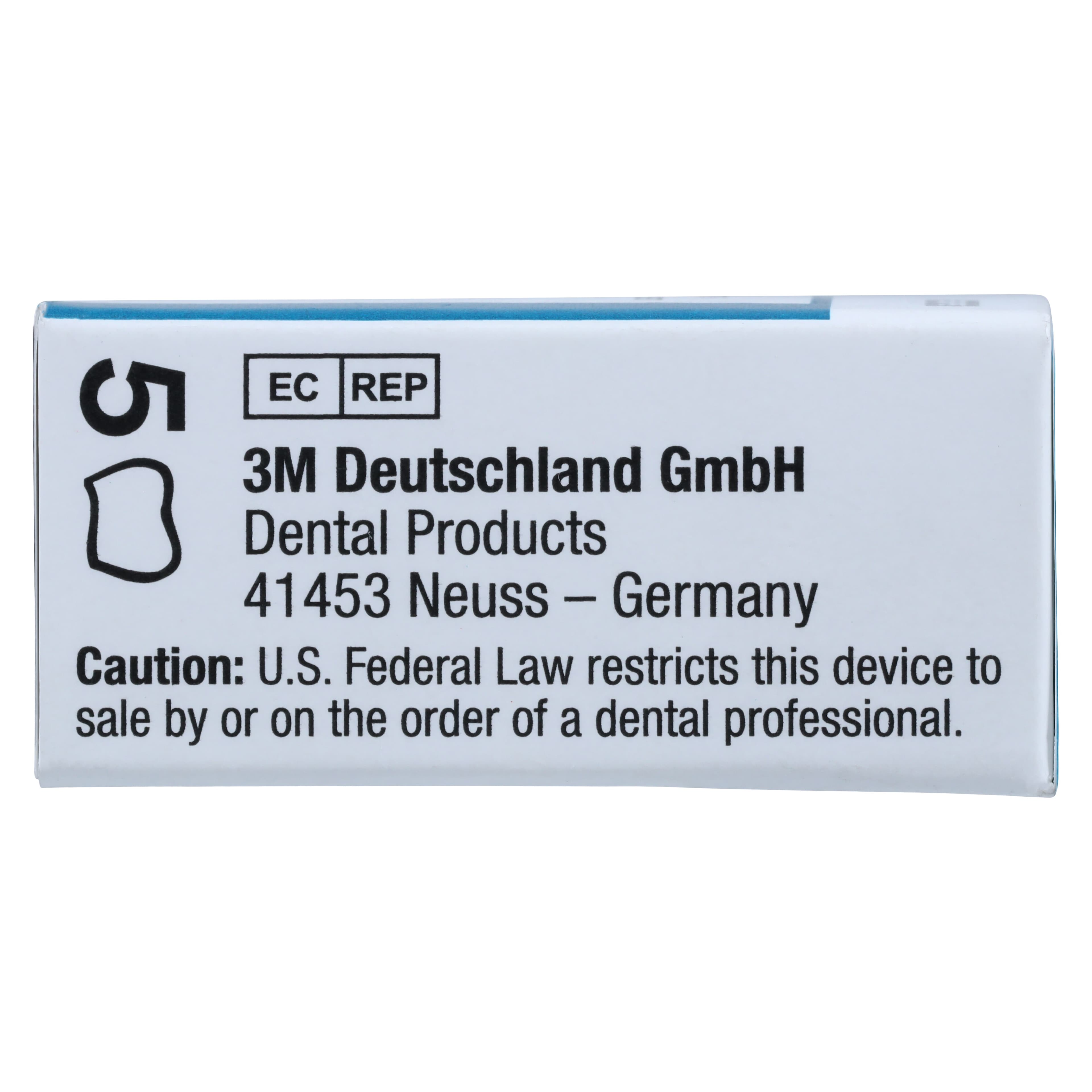 3M Unitek Stainless Steel Permanent Molar Crown, Lower Right First Permanent Molar, Size 2LR, 5/Box, 900342 thumbnail 4