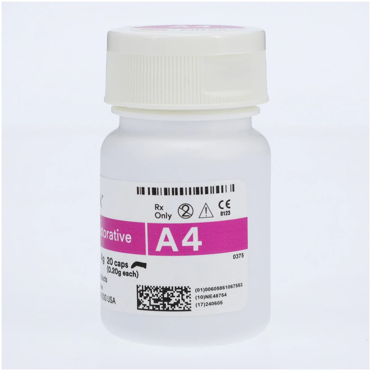 3M Filtek Universal Restorative Capsules, Shade A4, 0.2 g, 20/Pk, 6550A4 thumbnail 3