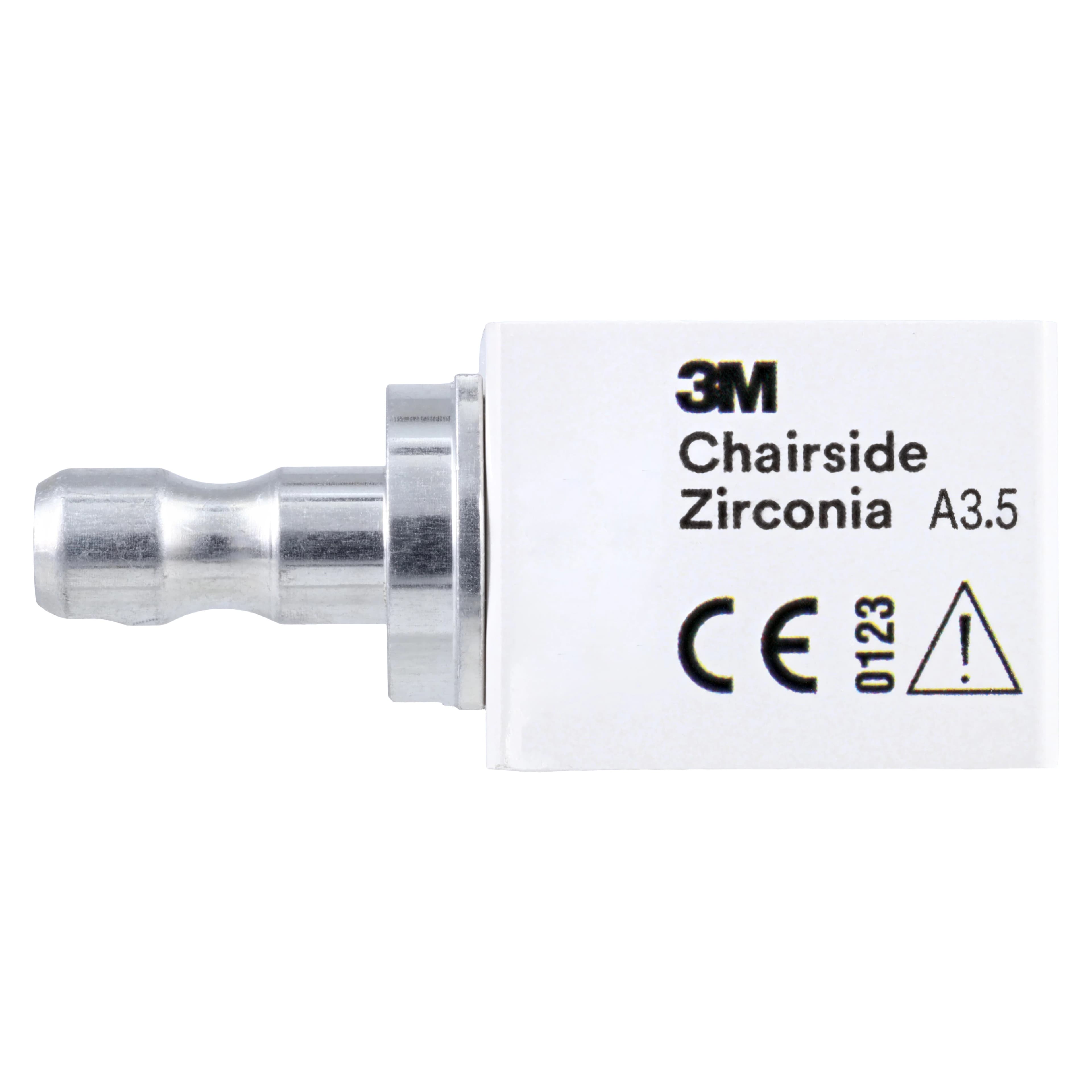 3M/Solventum Chairside Zirconia CEREC Crown Block Refill, Shade A3.5, 20 mm, 5/Pk, 69944 thumbnail 2