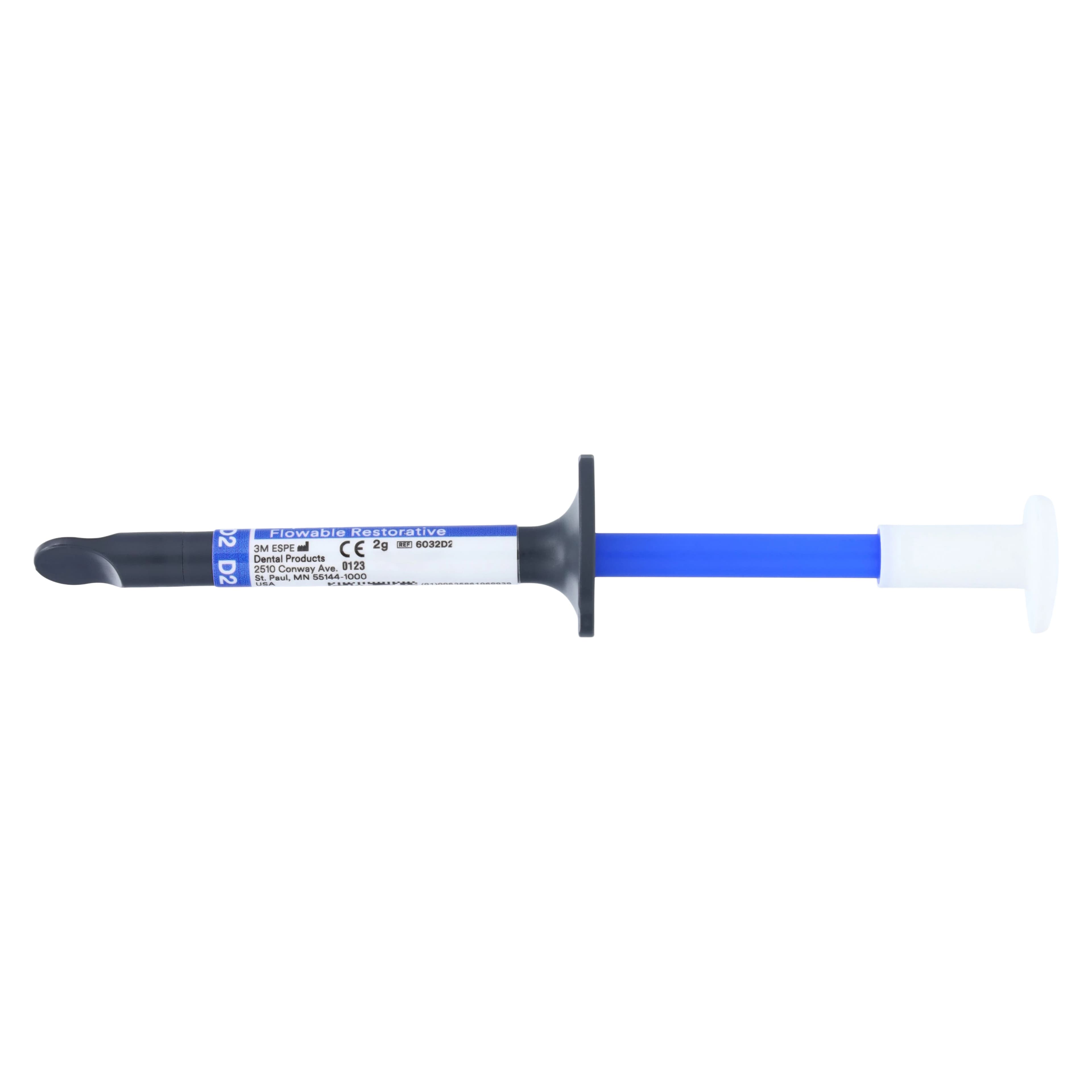 3M Filtek Supreme Ultra Flowable Restorative Syringe Refill, Shade D2, 2 g, 2/Pk, 6032D2 thumbnail 3