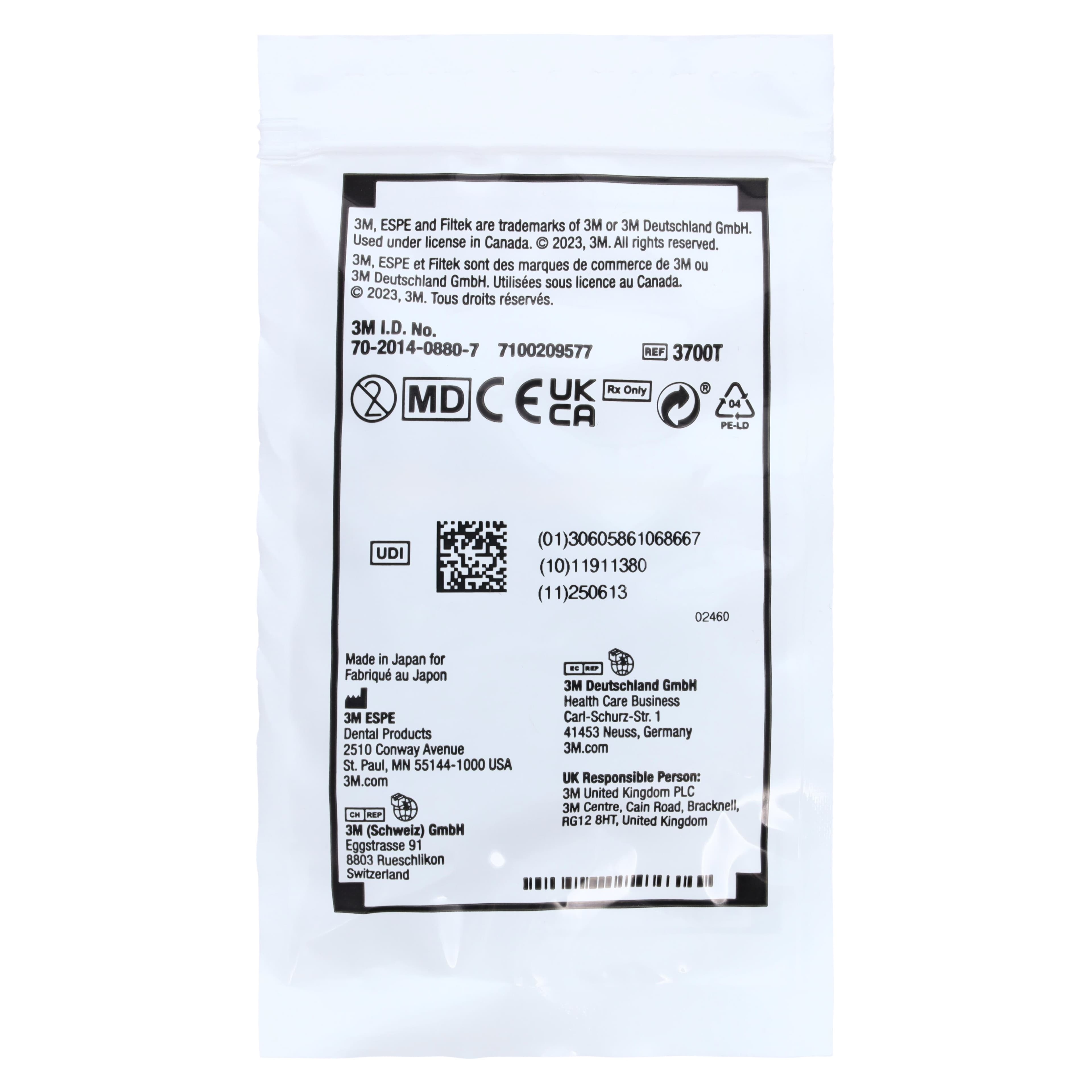 3M Filtek Supreme Ultra Flowable Restorative Syringe Refill, Opaque A3, 2 g, 2/Pk, 6032OA3 thumbnail 7