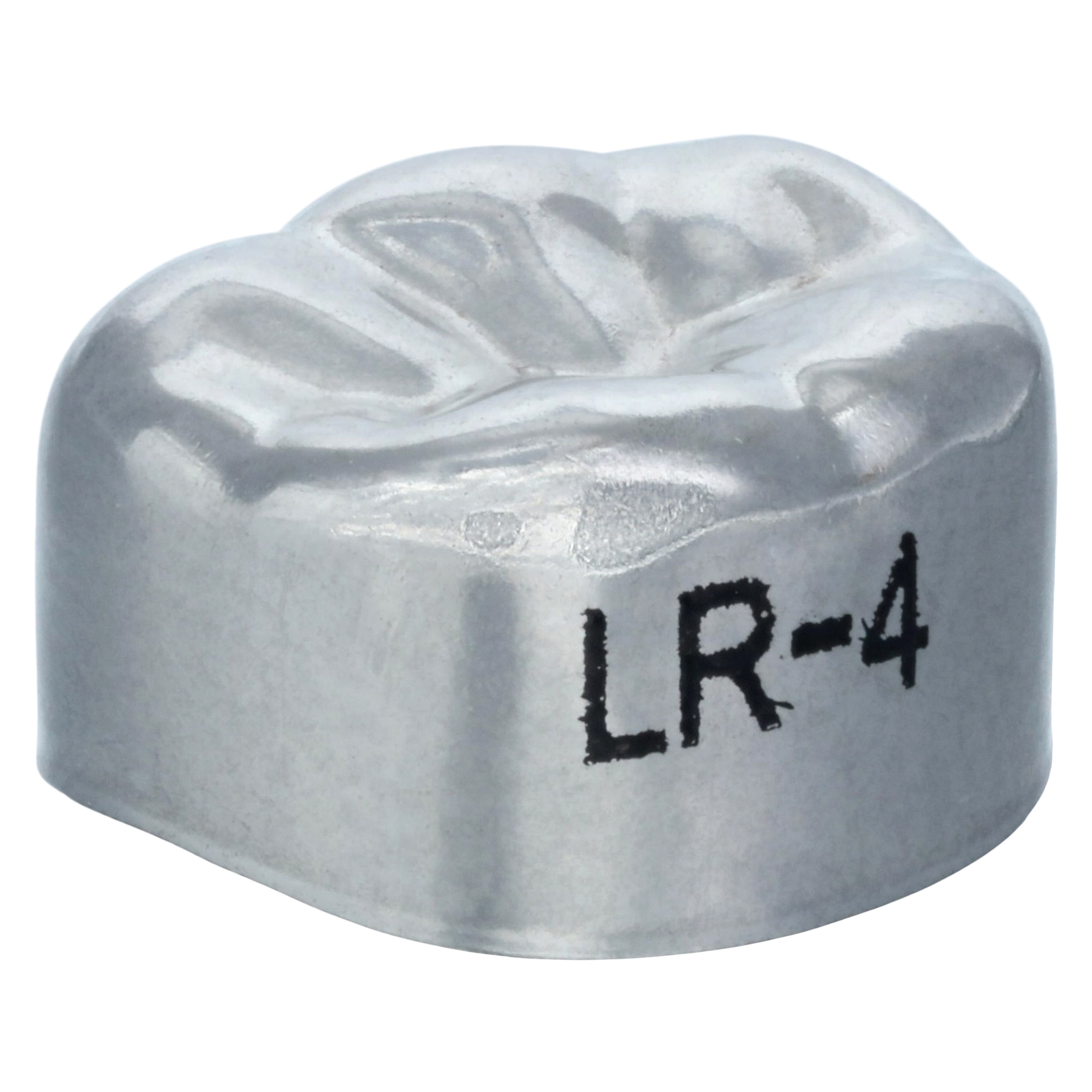 3M Unitek Permanent Stainless Steel Crown, First Permanent Molar, Lower Right, Size 4LR, 5/Box, 900344 thumbnail 3