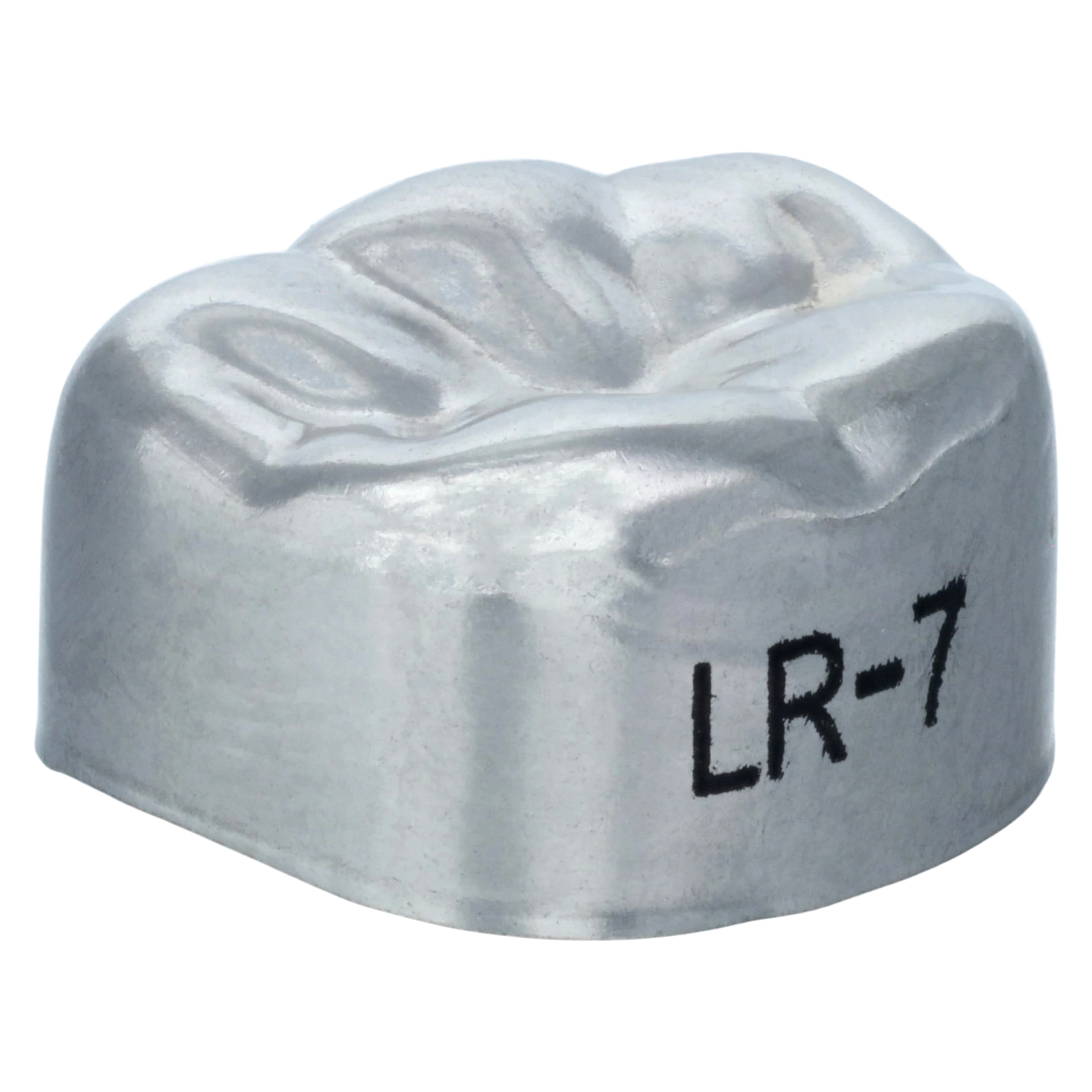 3M Unitek Stainless Steel Permanent Molar Crown, Lower Right First Molar, Size 7 (1LR7), 5/Box, 900347 thumbnail 3