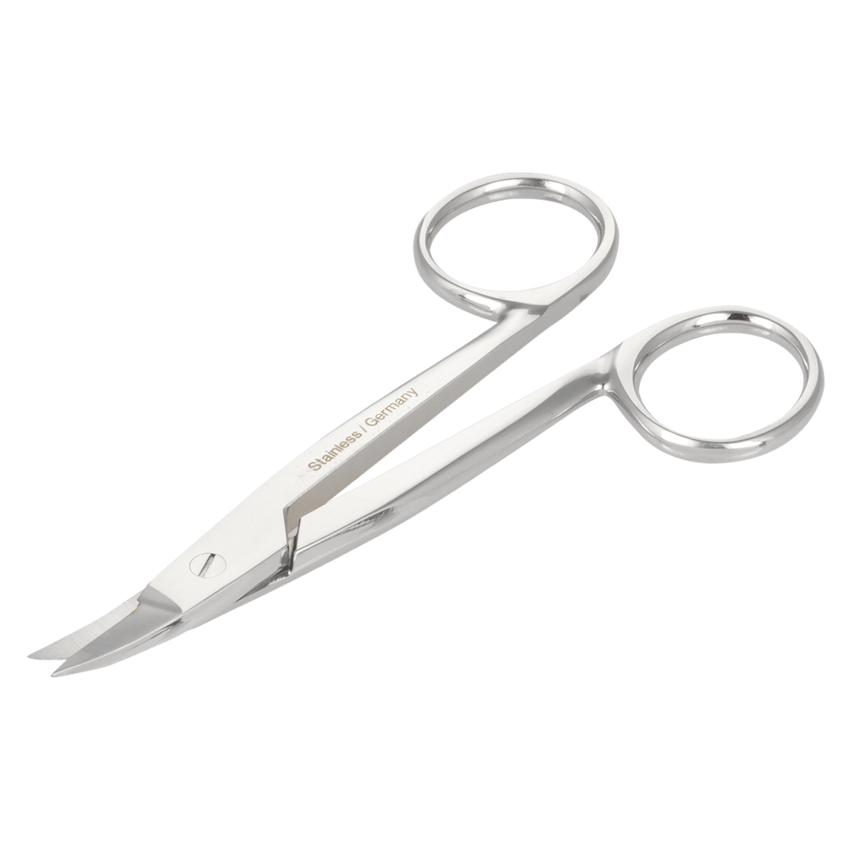 3M Deluxe Curved Crown Scissors, Smooth Blade, Stainless Steel, 1/Pk, 801202 - Crown Scissors, Deluxe Curved, Smooth Blade, 1/Pk - Image 1