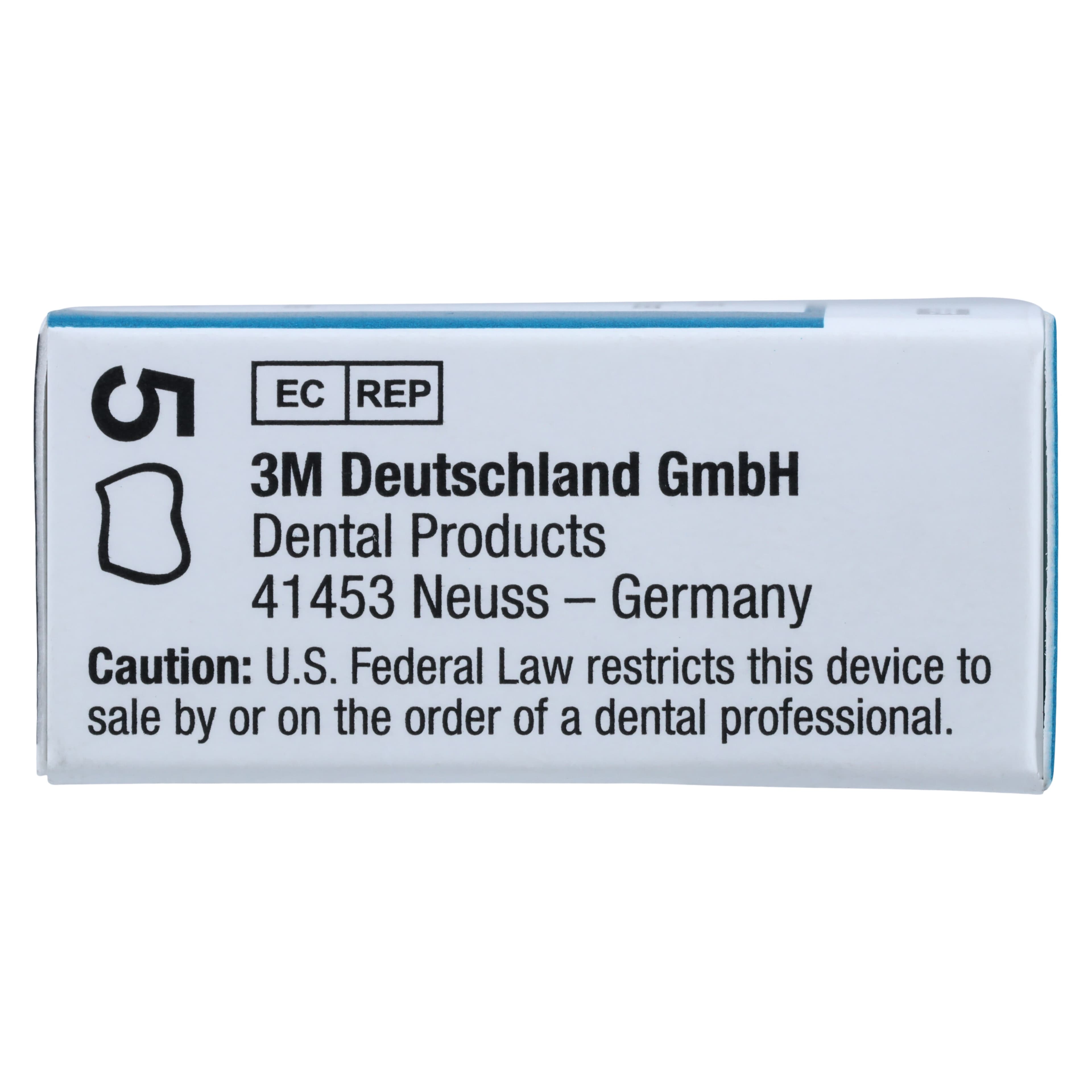 3M Unitek Stainless Steel Permanent Molar Crown, Lower Left Second Permanent Molar, Size 5, 5/Box, 900435 thumbnail 4