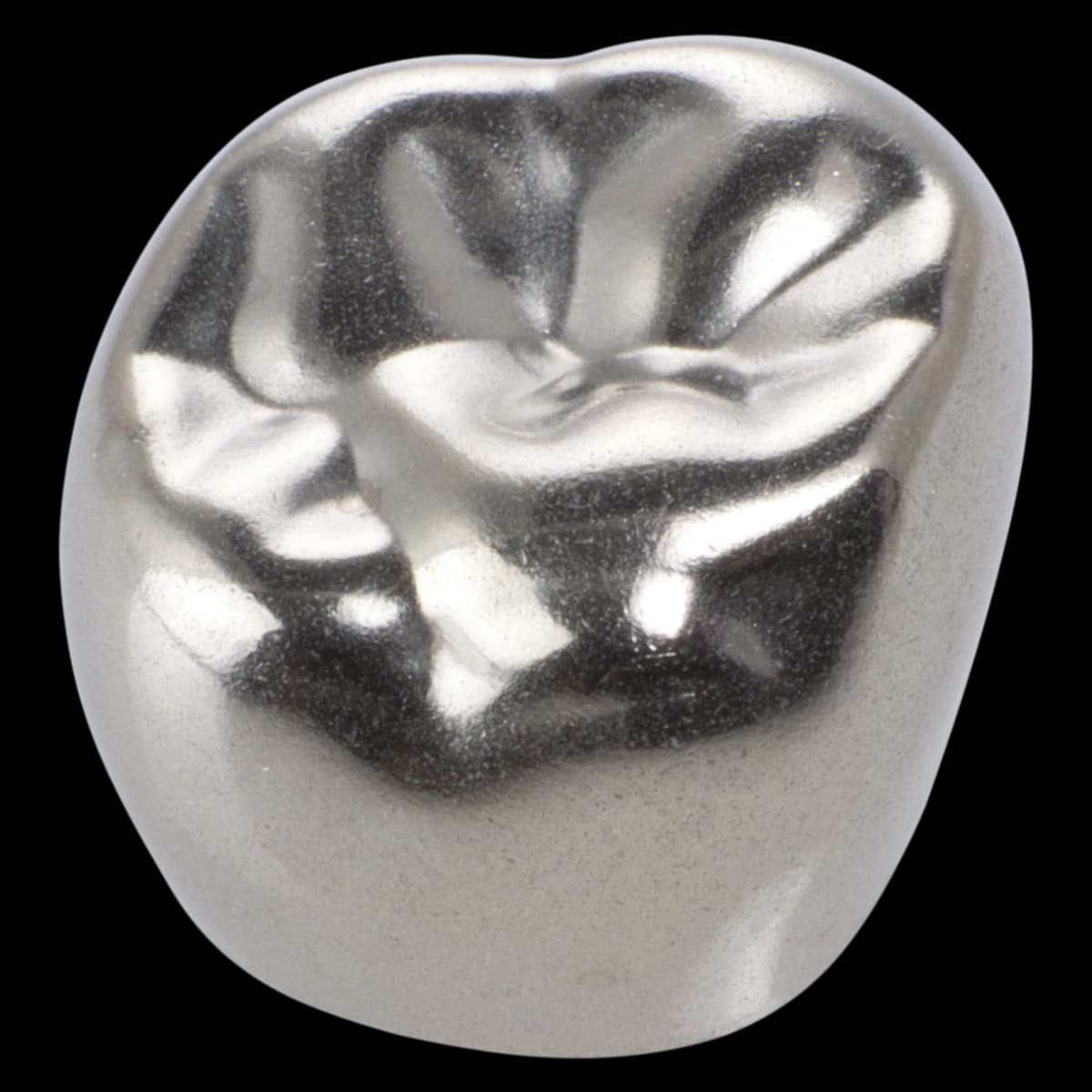 3M ESPE Stainless Steel Permanent Molar Crown, 6UR3, Upper Right First Permanent Molar, Size 3, 5/Box thumbnail 2