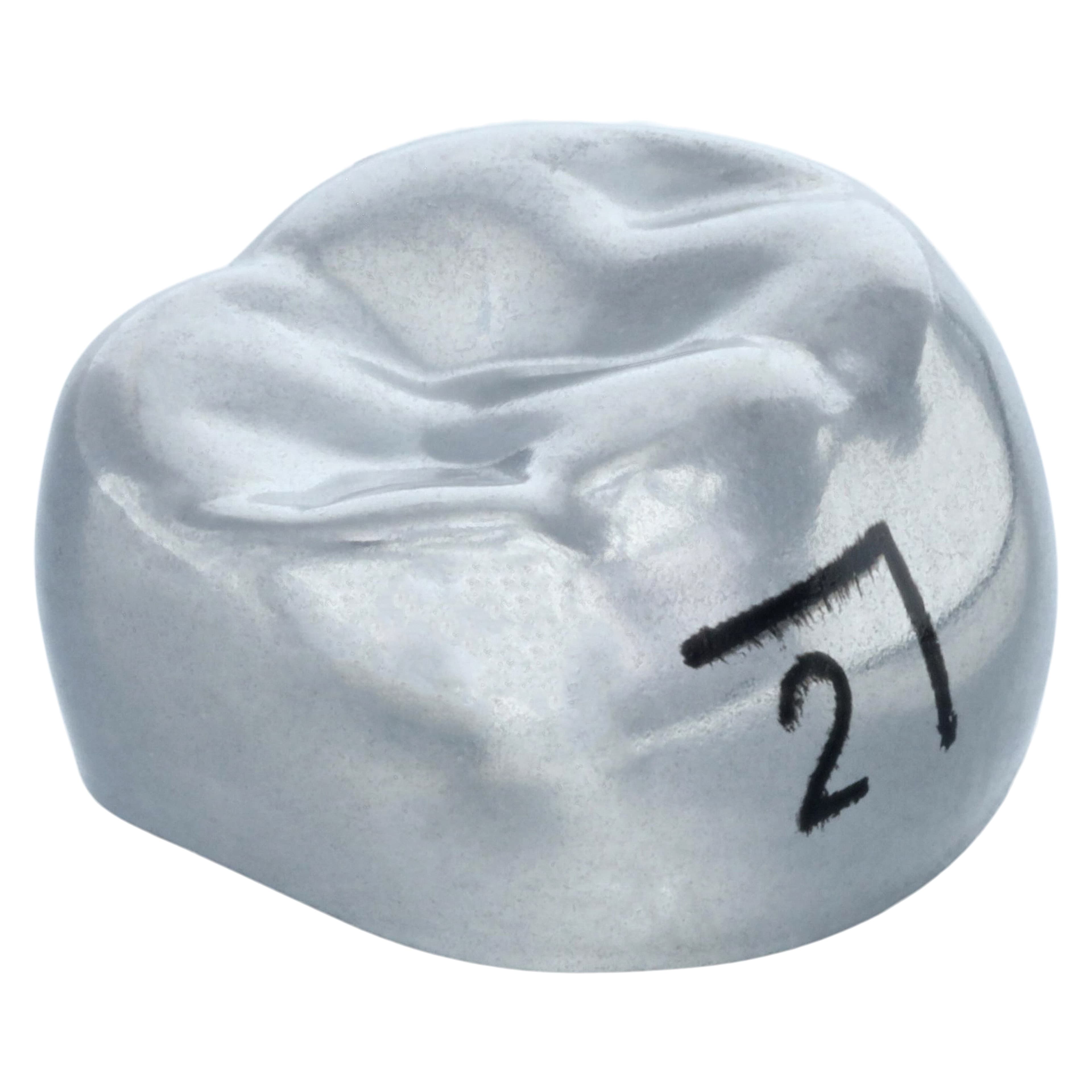3M ESPE Stainless Steel Permanent Molar Crown, 6LR2, Lower Right First Permanent Molar, Size 2, 5/Box thumbnail 3