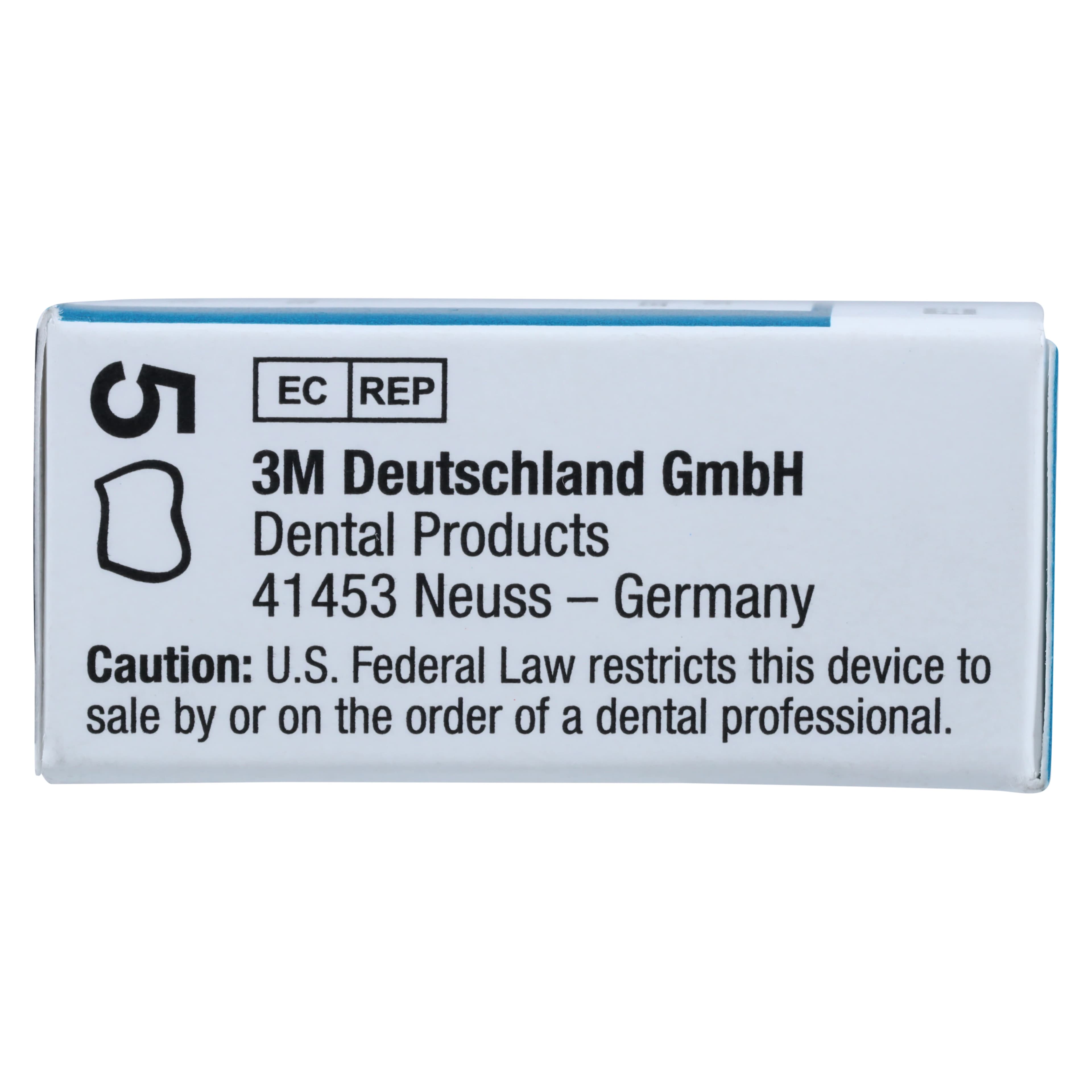 3M Unitek Permanent Stainless Steel Crowns, Lower Right Second Permanent Molar, Size 5, 5/Box, 900445 thumbnail 4