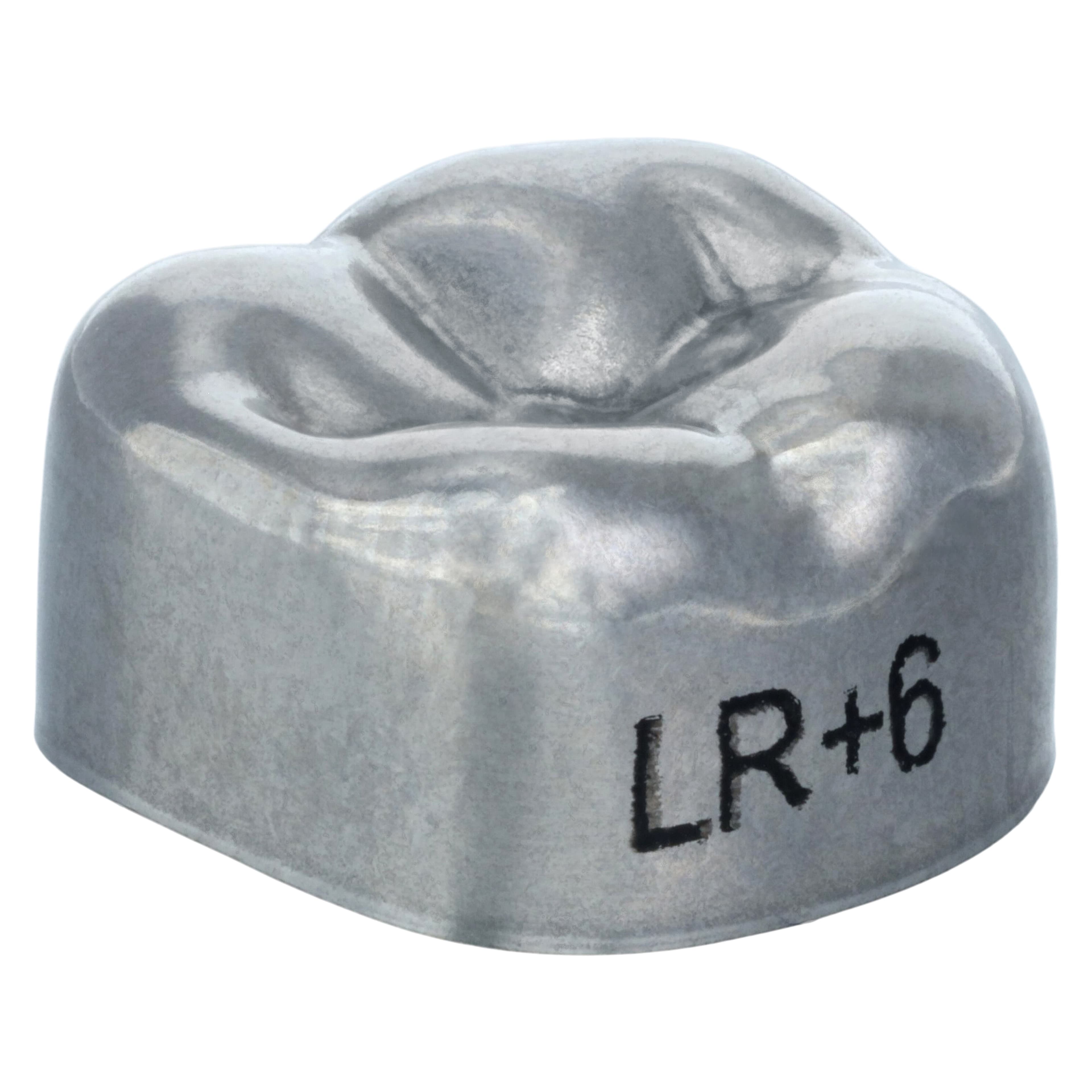 3M Unitek Stainless Steel Crowns, Lower Right Second Permanent Molar, Size 6, 5/Box, 900446 thumbnail 3
